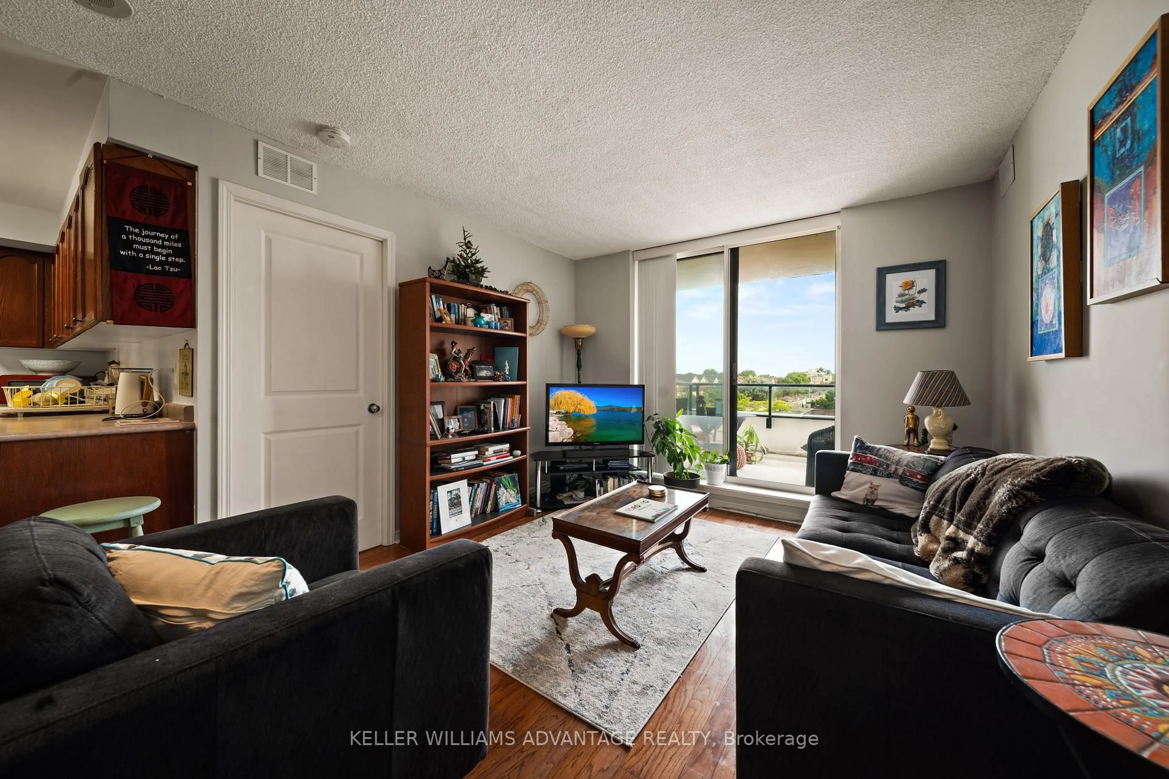 Living room with furniture, unknown for 1765 Queen St #402, Toronto Ontario M4L 3Z2