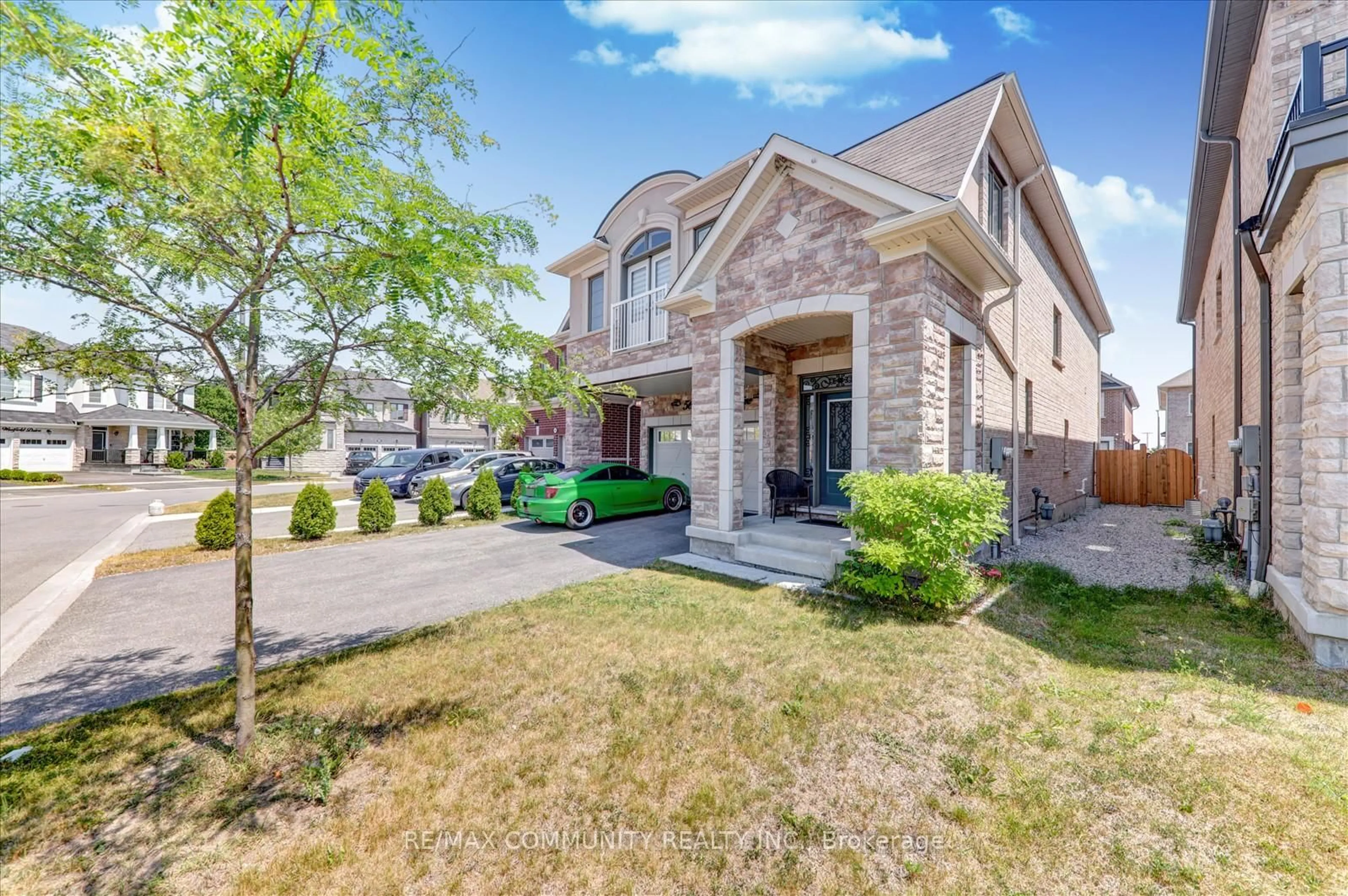 Home with brick exterior material, street for 56 Westfield Dr, Whitby Ontario L1P 0E9