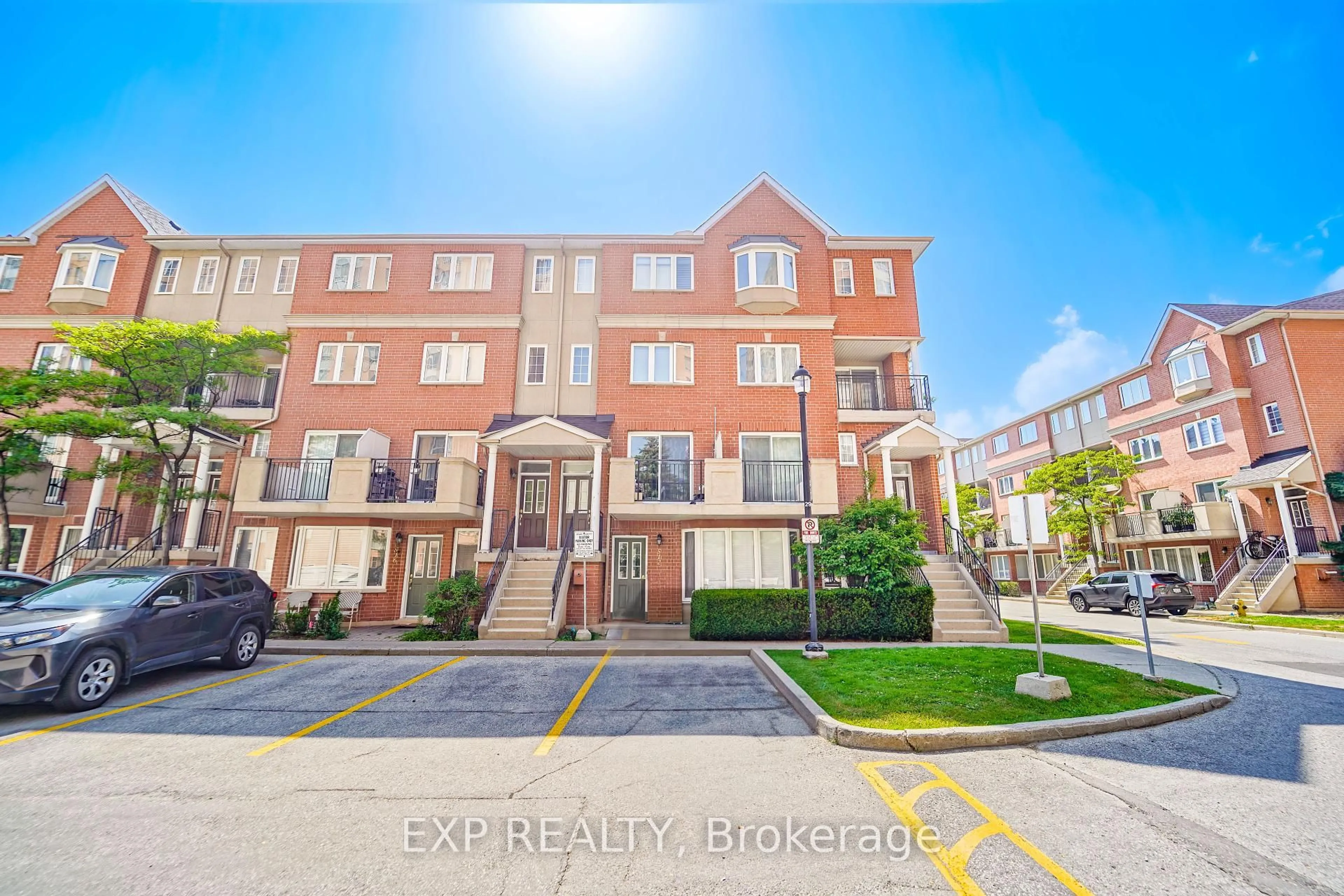 A pic from outside/outdoor area/front of a property/back of a property/a pic from drone, building for 1881 Mcnicoll Ave #512, Toronto Ontario M1V 5M2