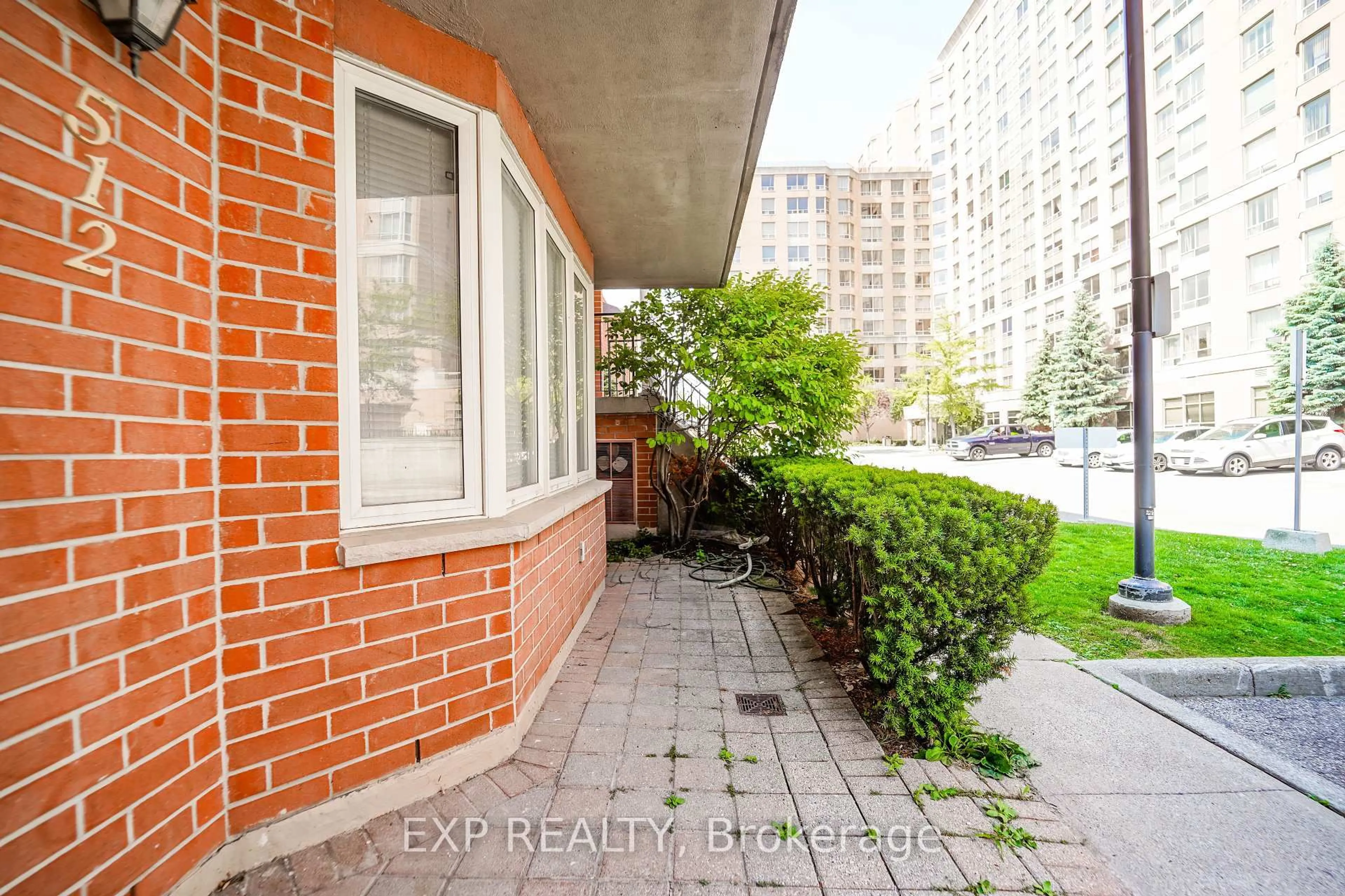 Patio, street for 1881 Mcnicoll Ave #512, Toronto Ontario M1V 5M2