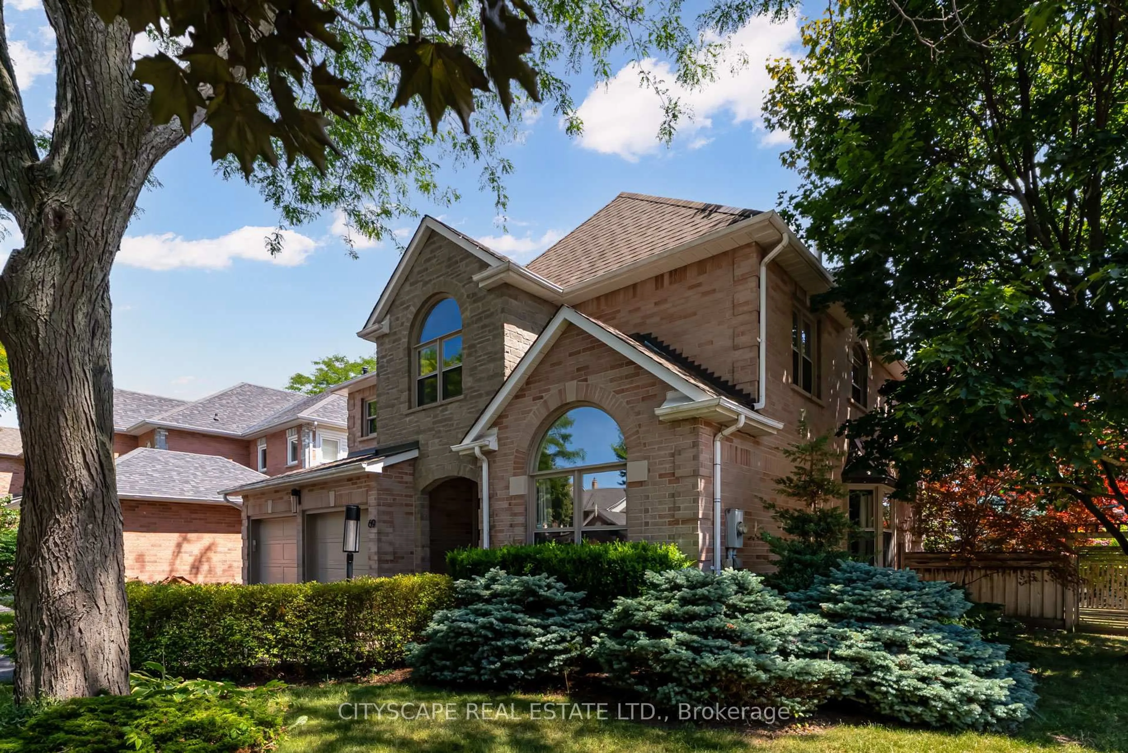 Home with brick exterior material, street for 69 Lahaye Dr, Whitby Ontario L1P 1L5
