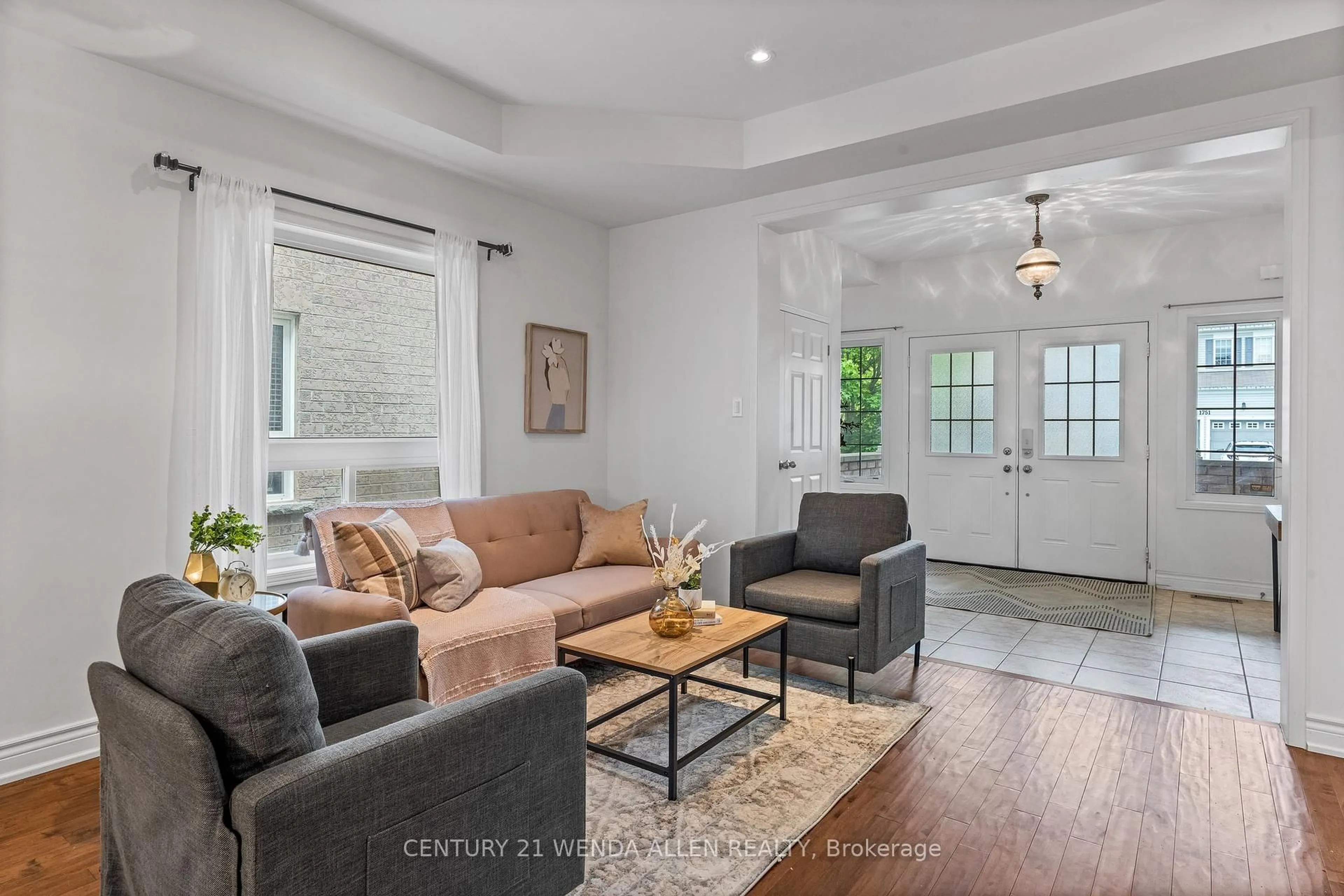 Living room with furniture, unknown for 1752 Finkle Dr, Oshawa Ontario L1K 0H2