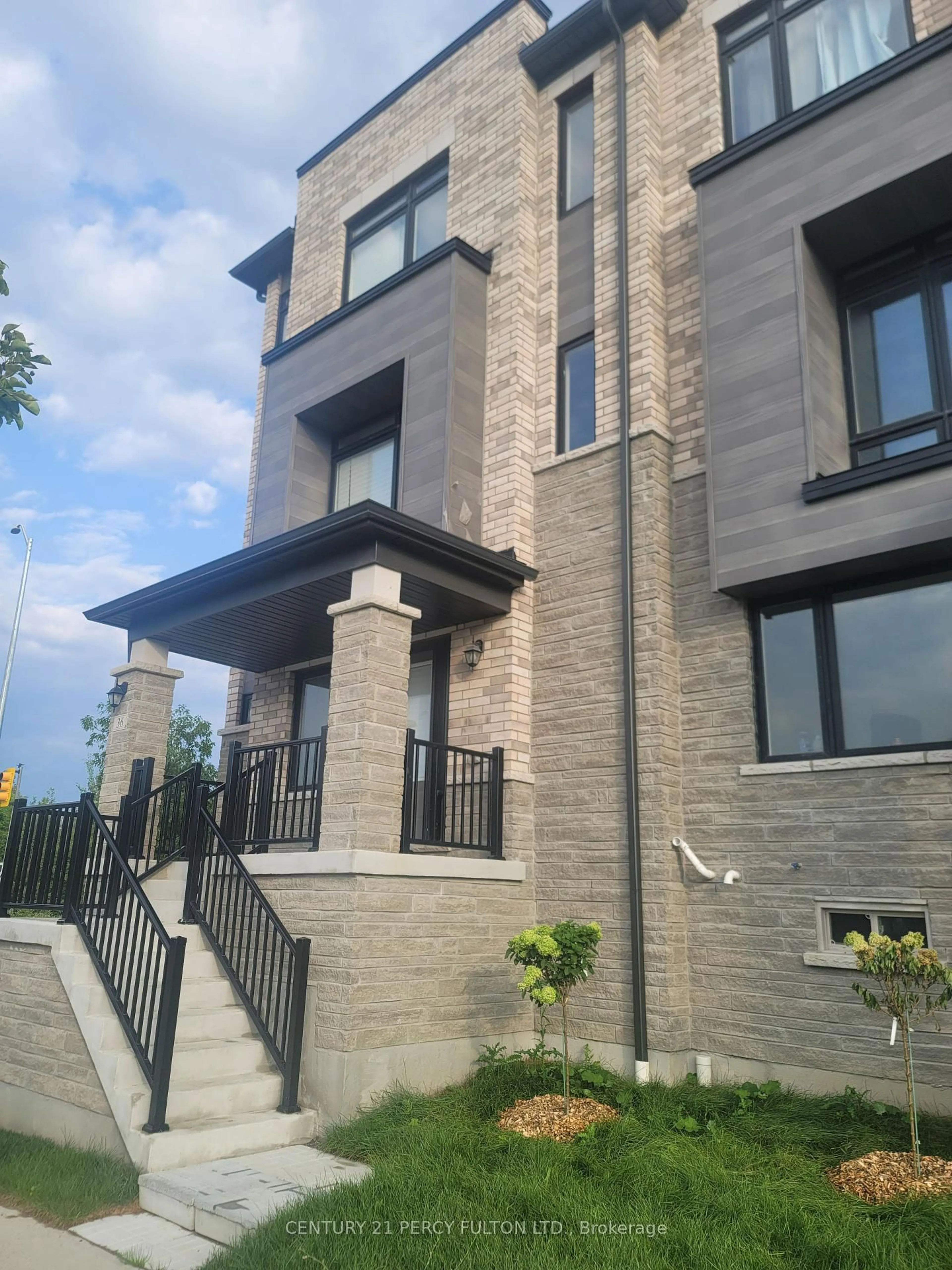 Home with brick exterior material, street for 36 Lord Dr, Ajax Ontario L1S 0B9