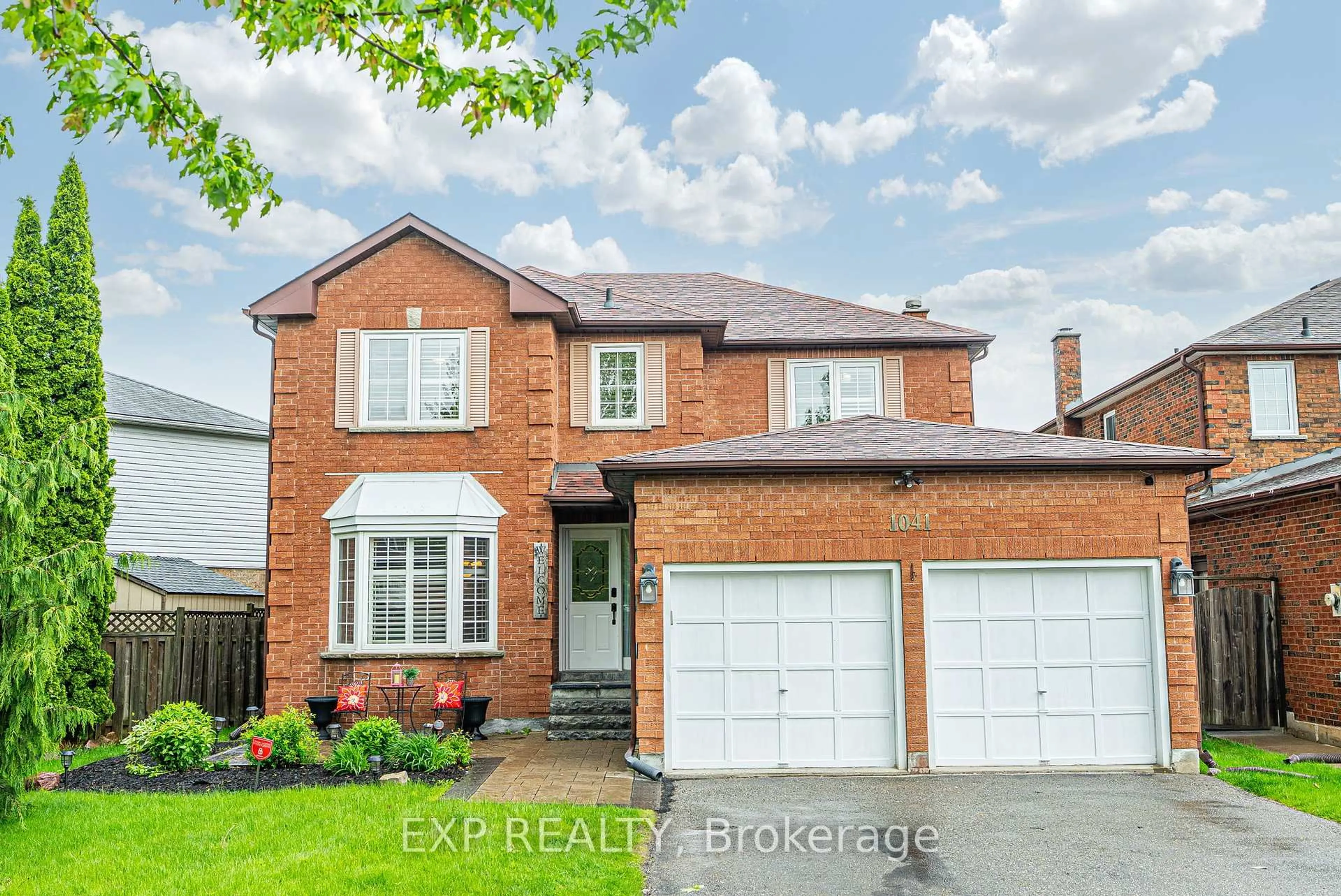 Home with brick exterior material, street for 1041 Ridge Valley Dr, Oshawa Ontario L1K 2E5