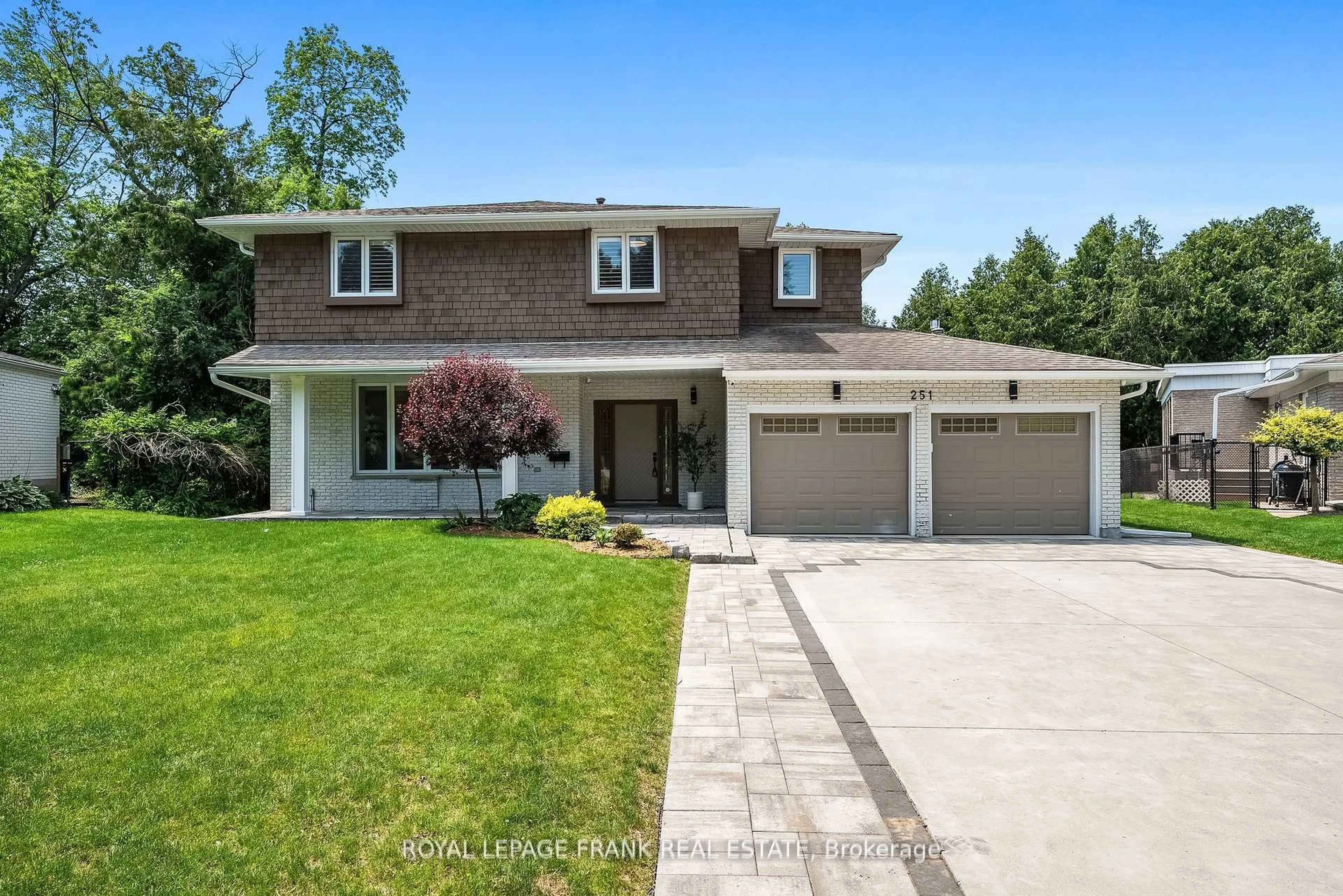 Home with brick exterior material, street for 251 Sherwood Crt, Oshawa Ontario L1G 6P5