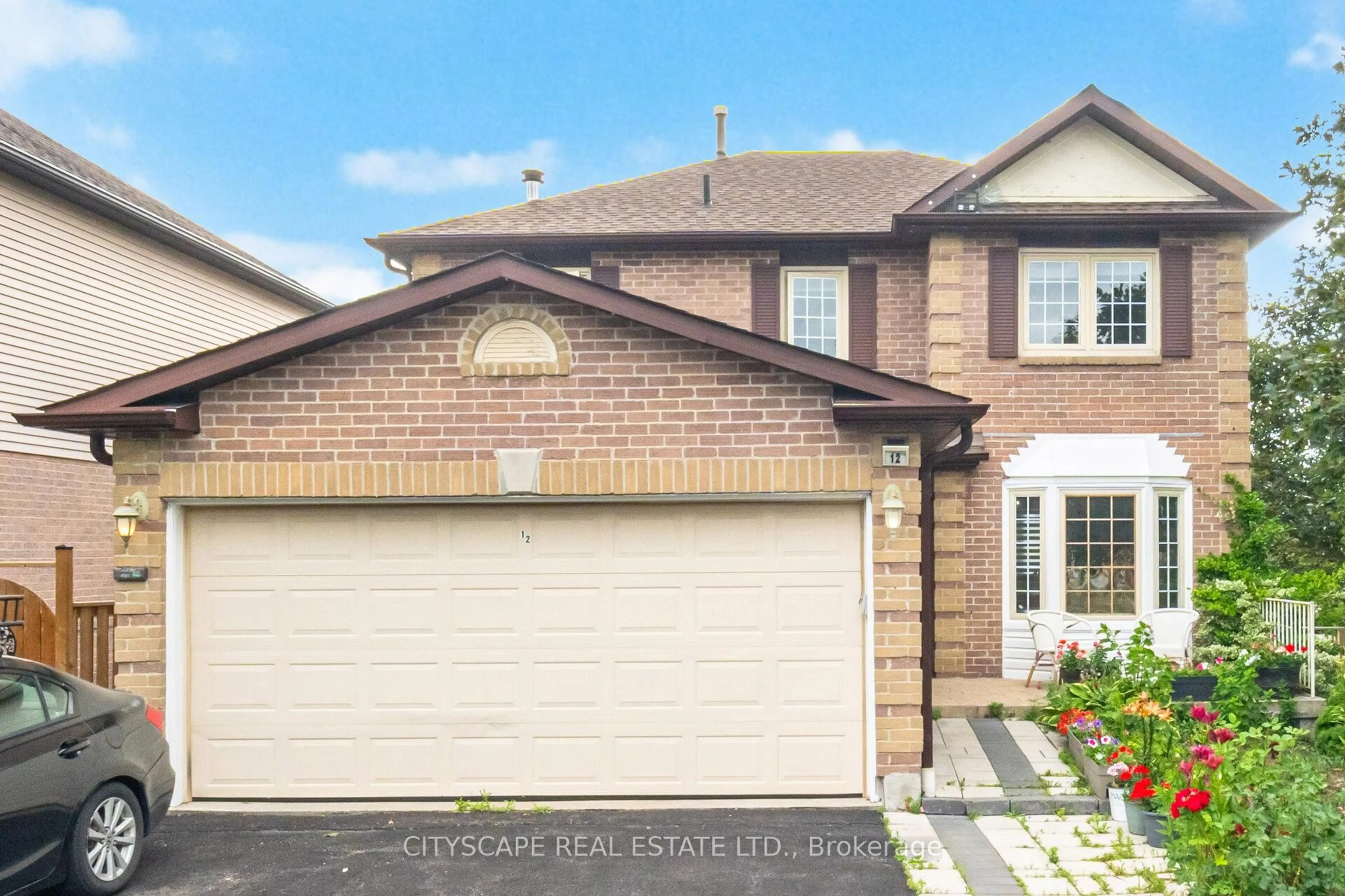 Home with brick exterior material, street for 12 Coomer Cres, Ajax Ontario L1T 3B6