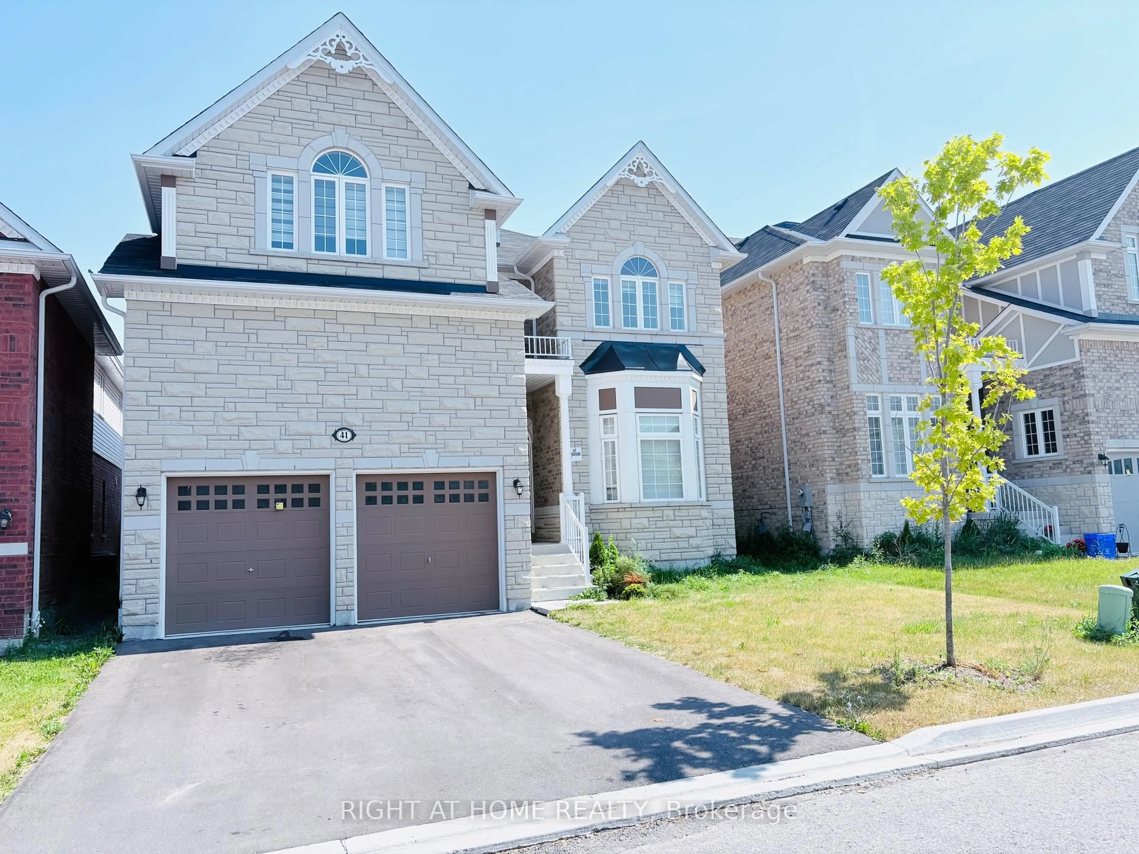 Home with brick exterior material, street for 41 Crellin St, Ajax Ontario L1Z 0T7