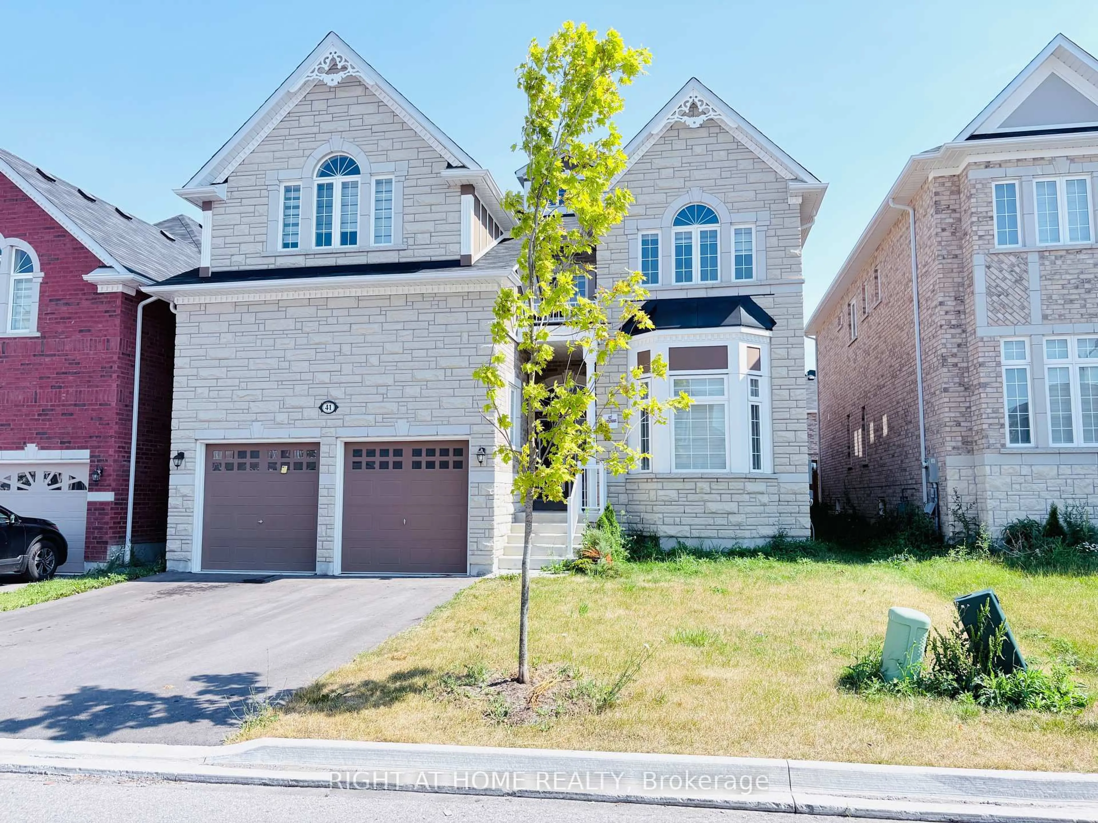 Home with brick exterior material, street for 41 Crellin St, Ajax Ontario L1Z 0T7