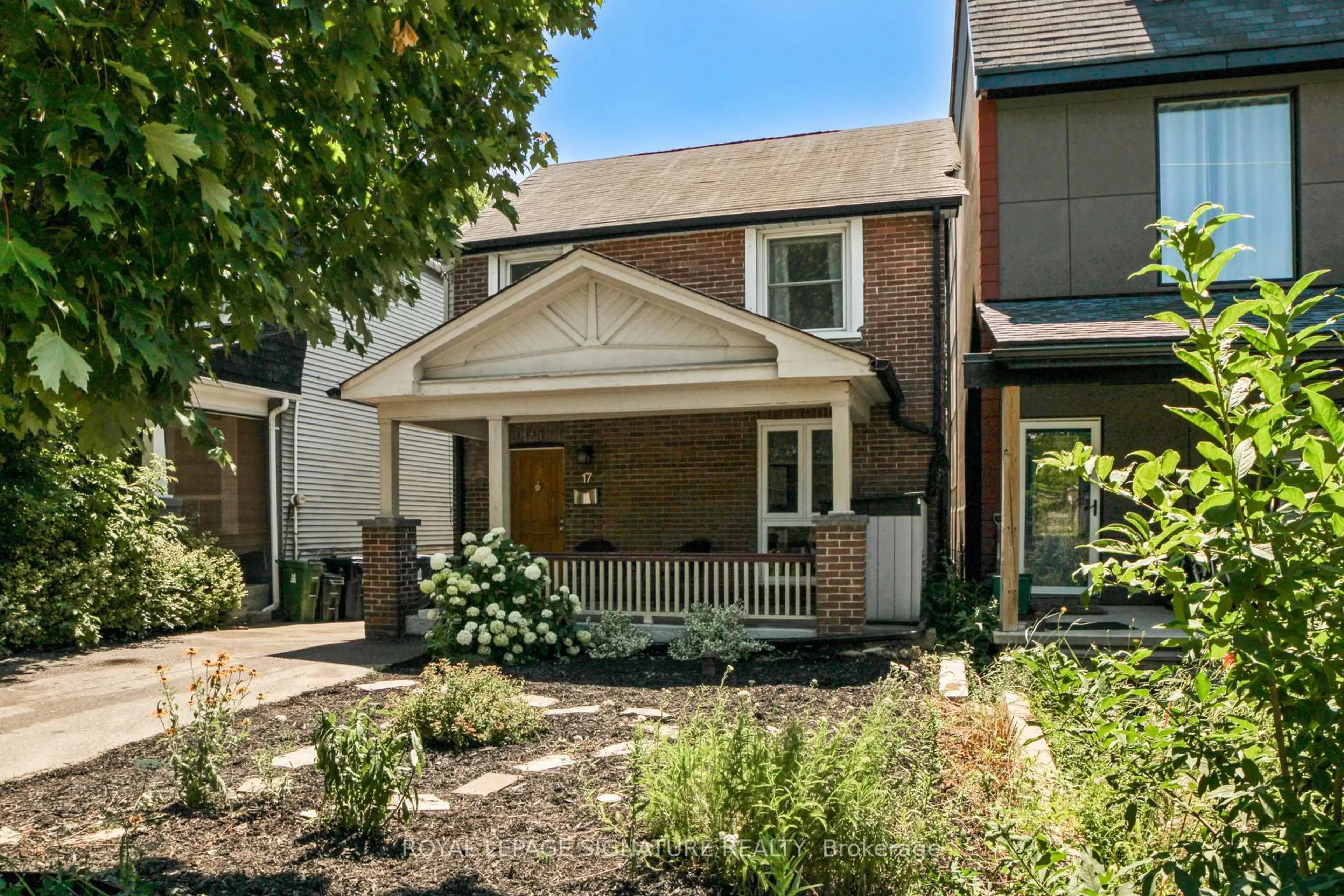 Home with brick exterior material, street for 17 Hunter St, Toronto Ontario M4J 1C1