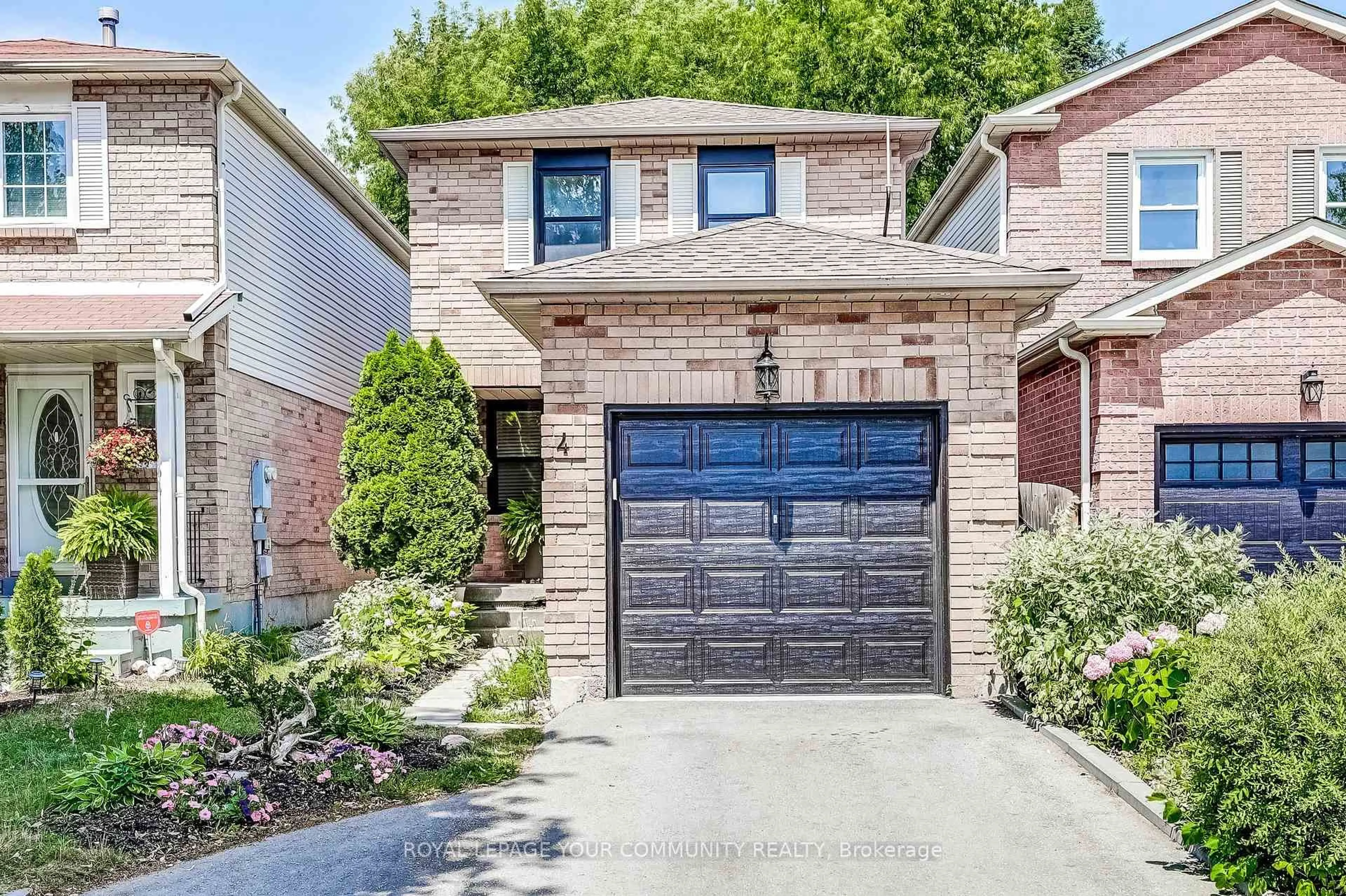 Home with brick exterior material, street for 4 Drew Crt, Whitby Ontario L1N 8X7