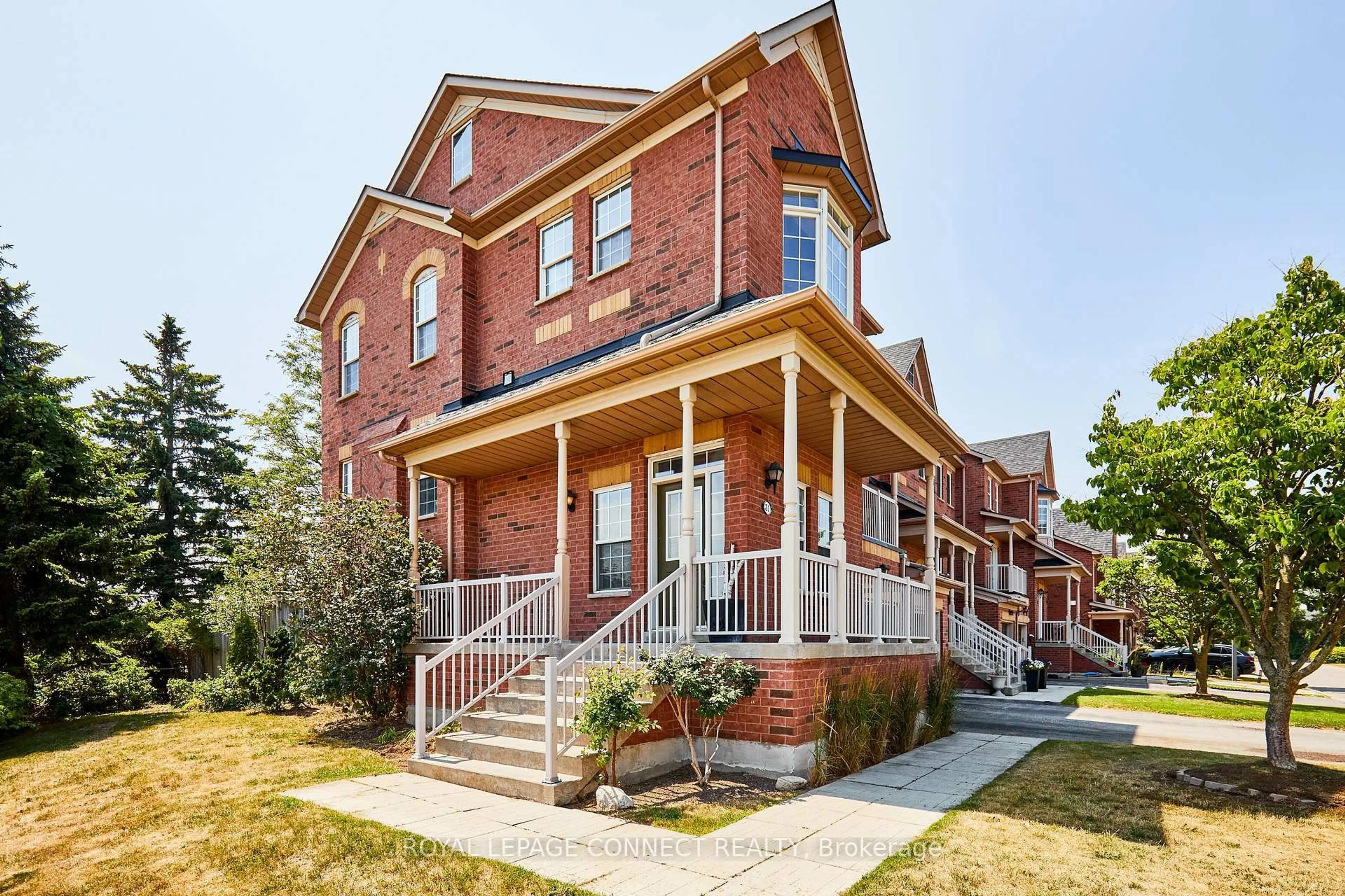 Home with brick exterior material, street for 575 Steeple Hill #31, Pickering Ontario L1V 7E4
