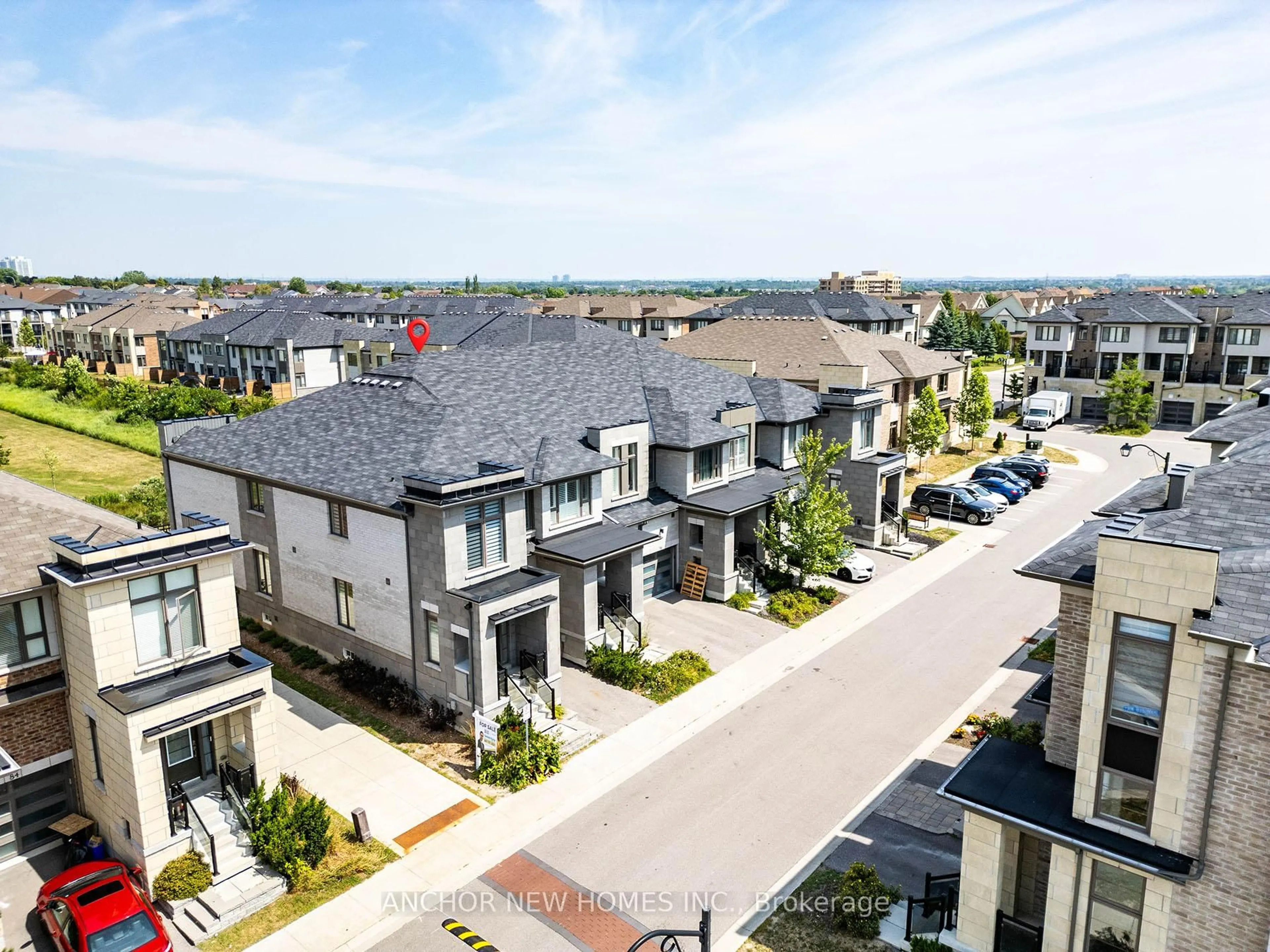 A pic from outside/outdoor area/front of a property/back of a property/a pic from drone, street for 82 Donald Fleming Way, Whitby Ontario L1R 0N8