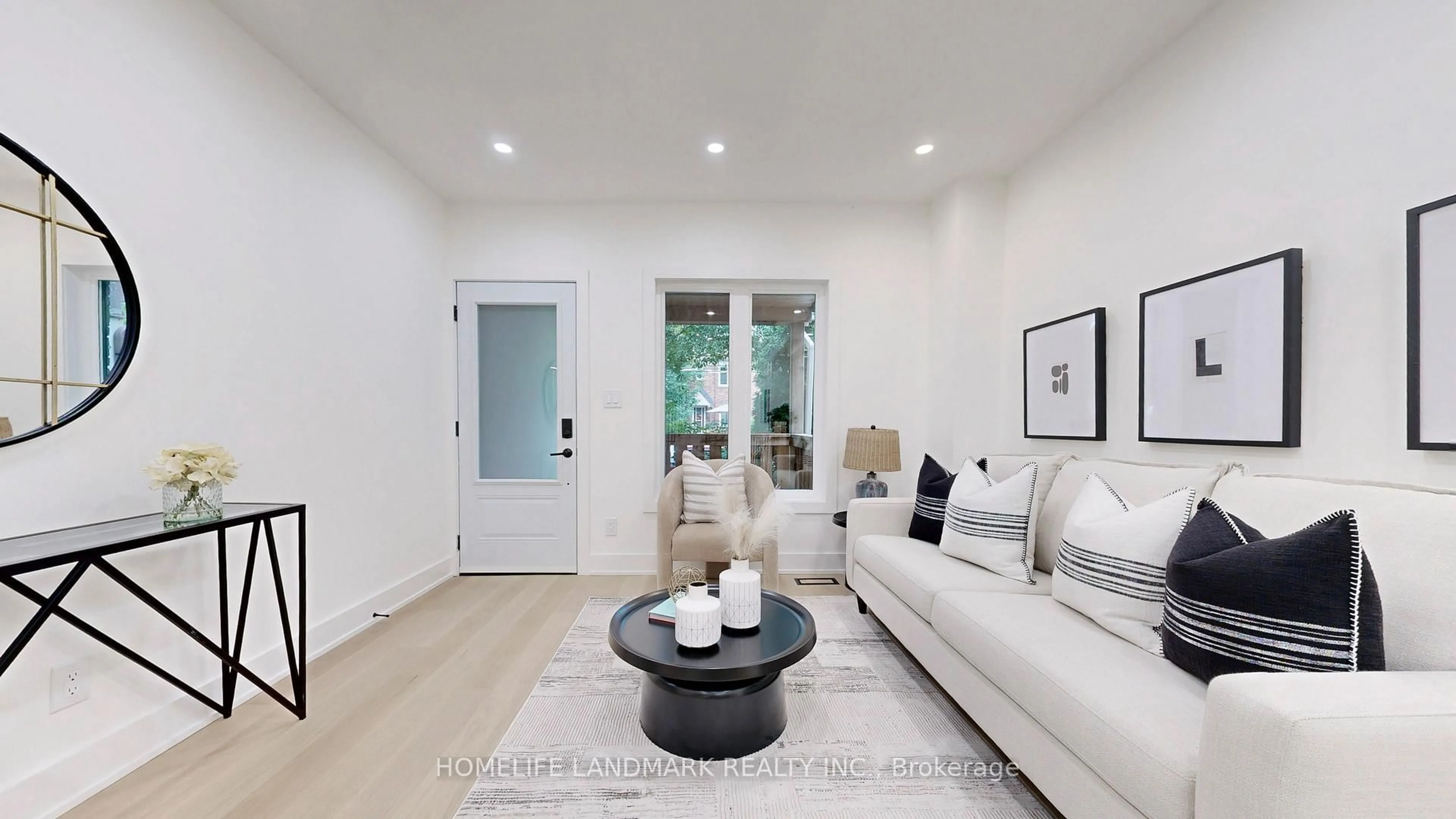 Living room with furniture, unknown for 26 Balfour Ave, Toronto Ontario M4C 1T5