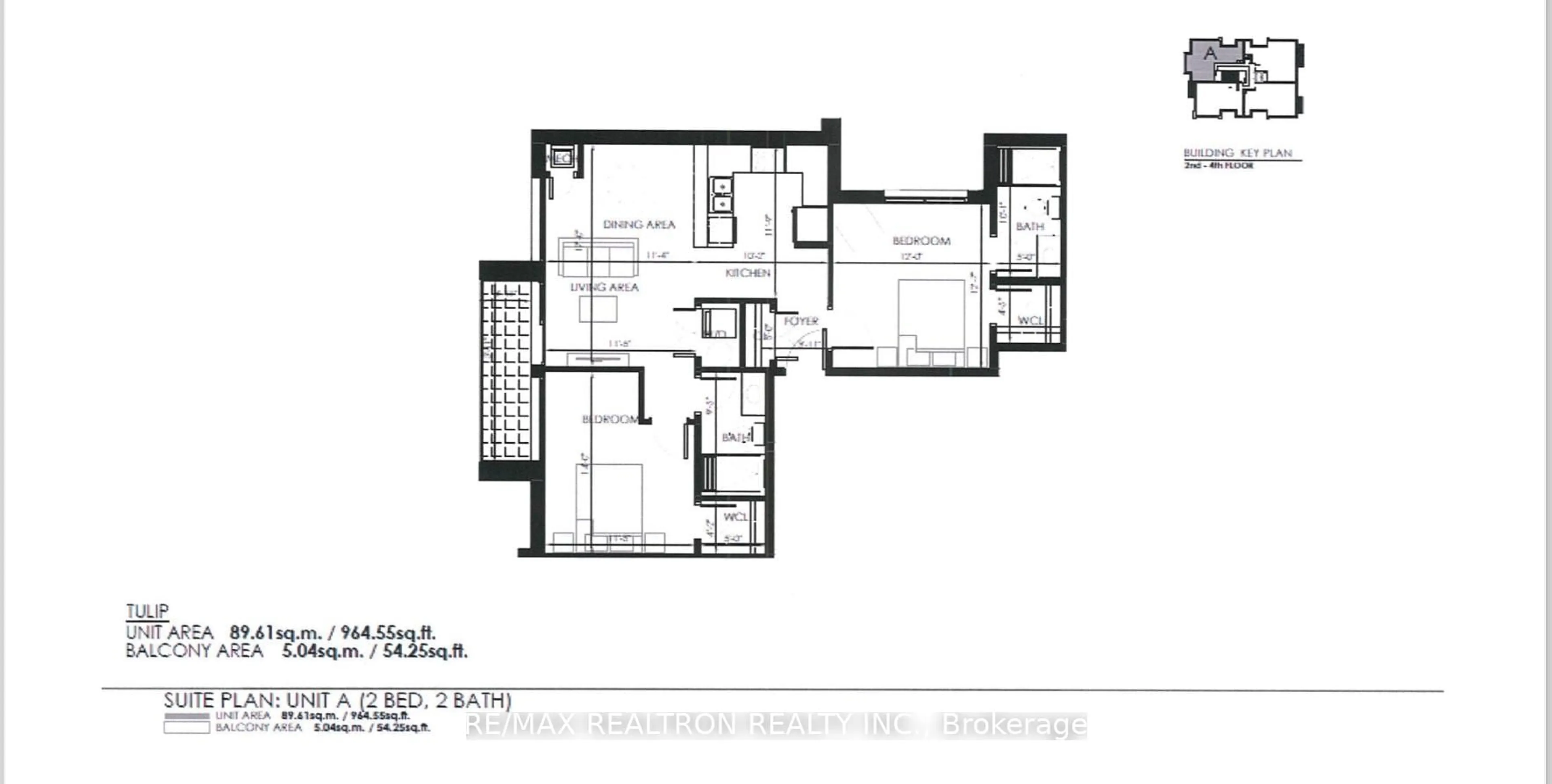 Floor plan for 61 Orchard Park Dr #304, Toronto Ontario M1E 0C8