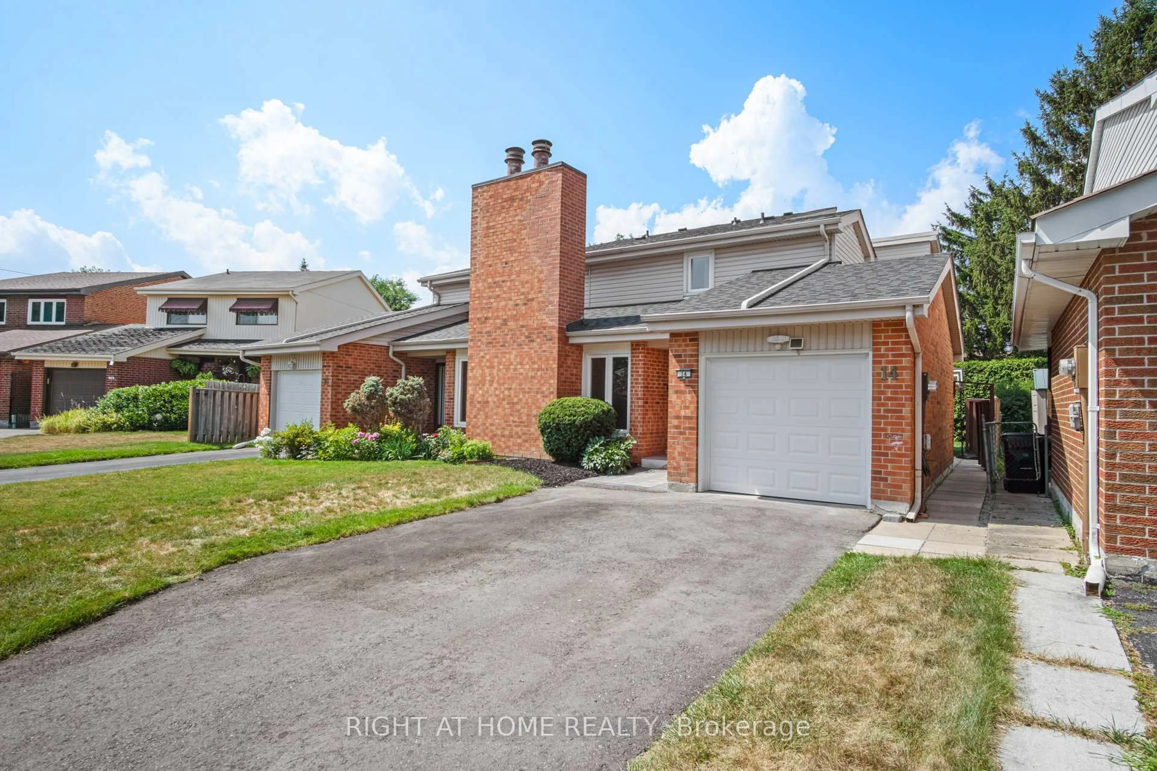 Home with brick exterior material, street for 14 Springhouse Sq, Toronto Ontario M1W 2X1