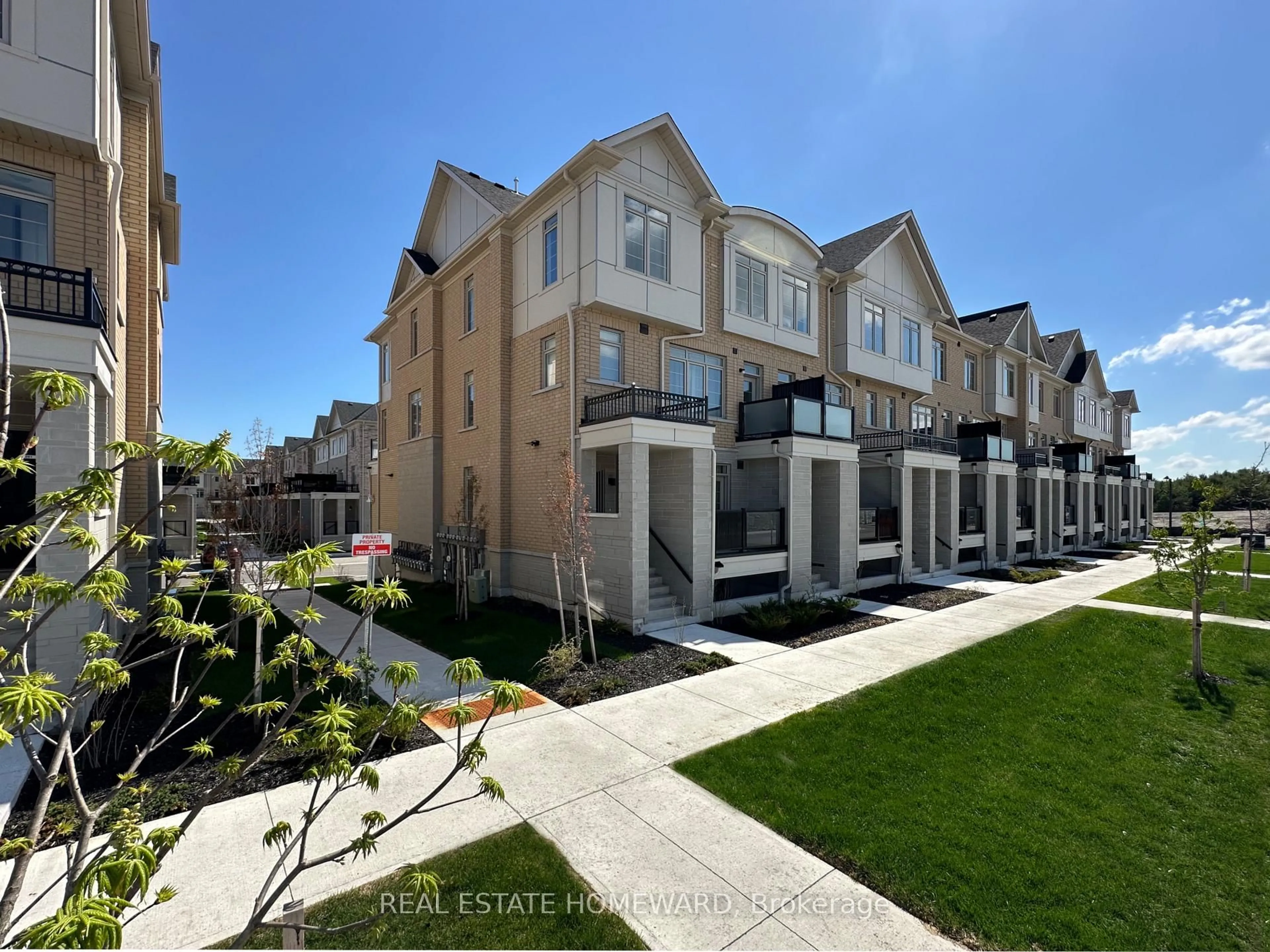 A pic from outside/outdoor area/front of a property/back of a property/a pic from drone, street for 1655 Palmers Sawmill Rd #111, Pickering Ontario L1X 0R3