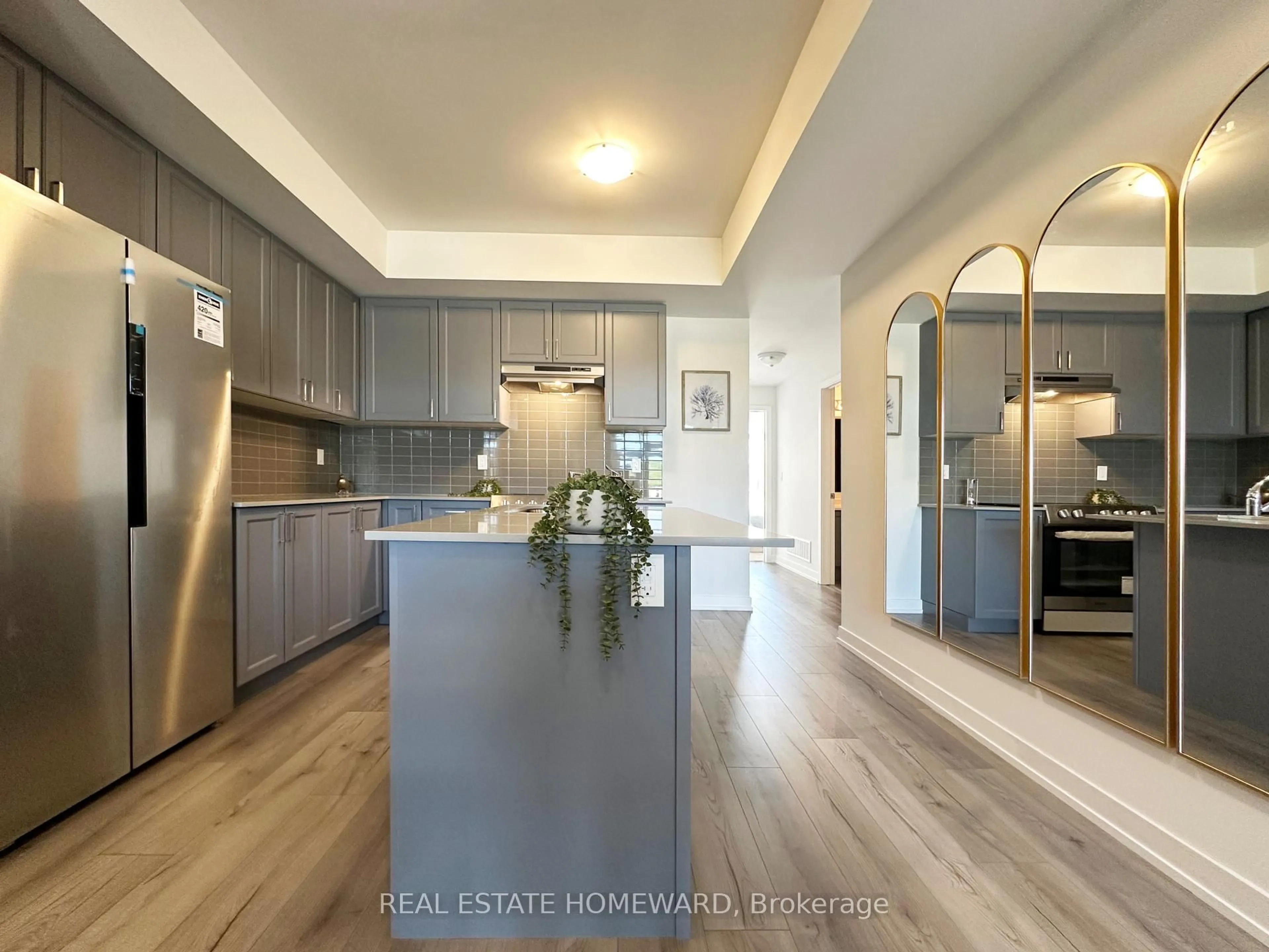 Open concept kitchen, unknown for 1655 Palmers Sawmill Rd #111, Pickering Ontario L1X 0R3