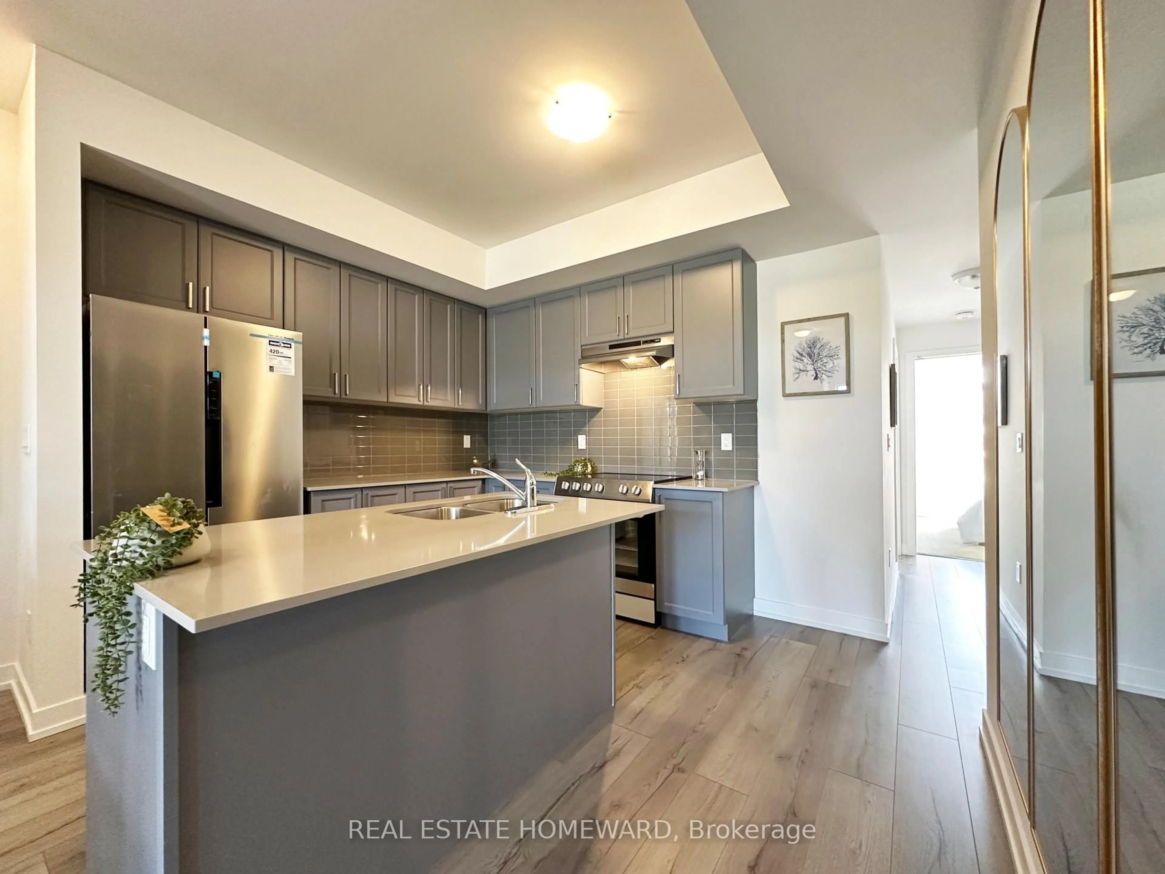 Open concept kitchen, unknown for 1655 Palmers Sawmill Rd #111, Pickering Ontario L1X 0R3