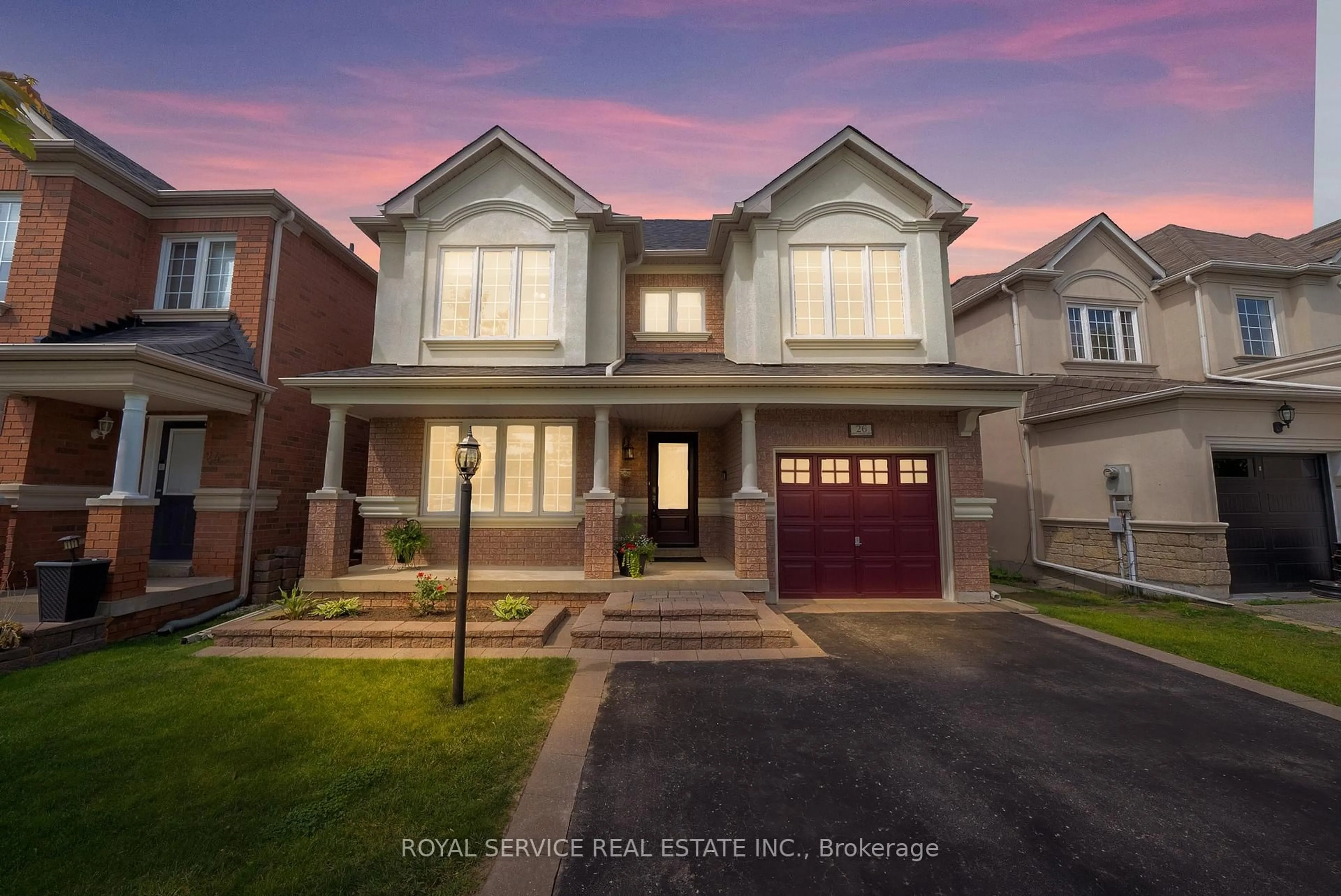 Home with brick exterior material, street for 26 Batt Cres, Ajax Ontario L1T 4M2
