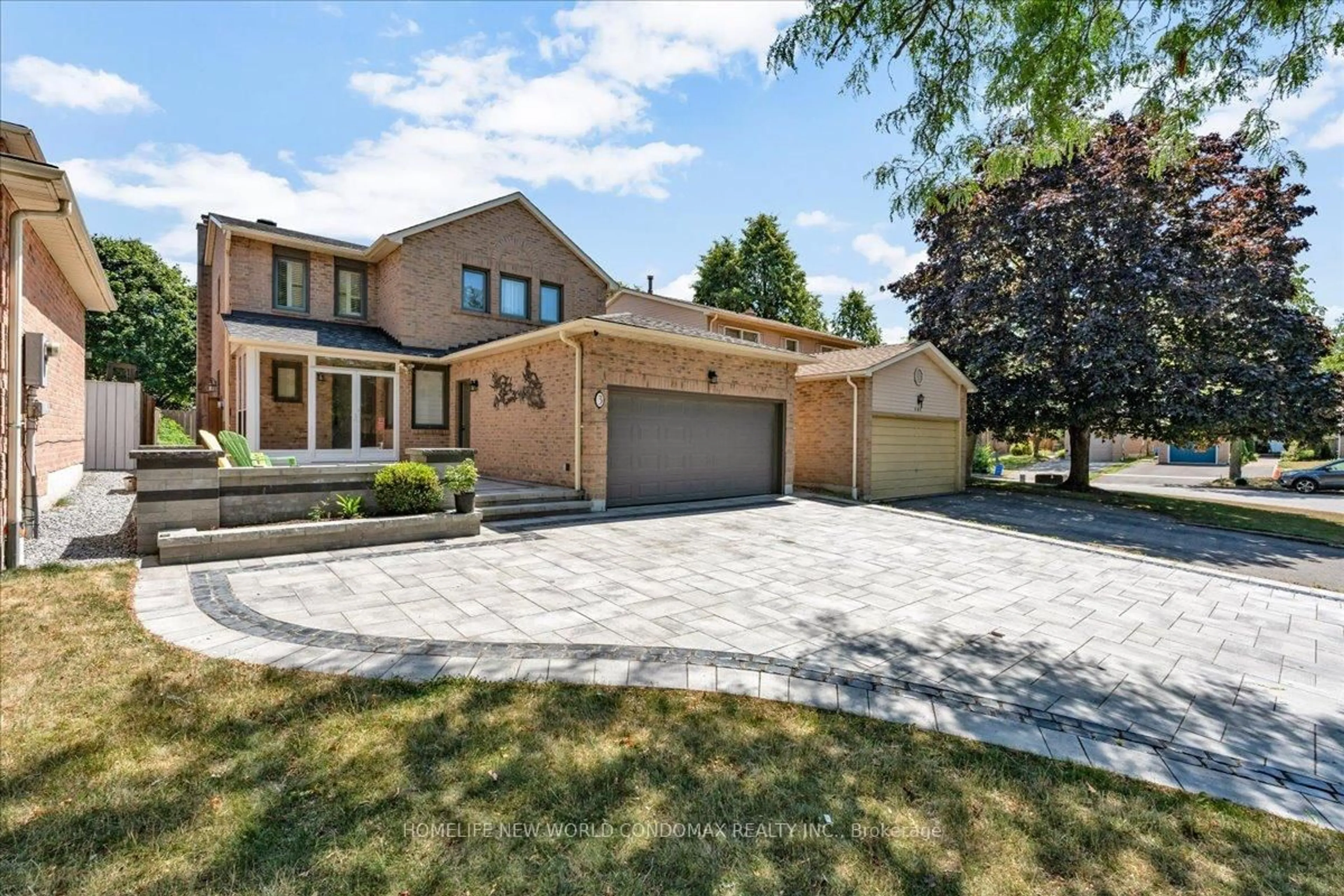Home with brick exterior material, street for 3 Bird Cres, Ajax Ontario L1S 5C1