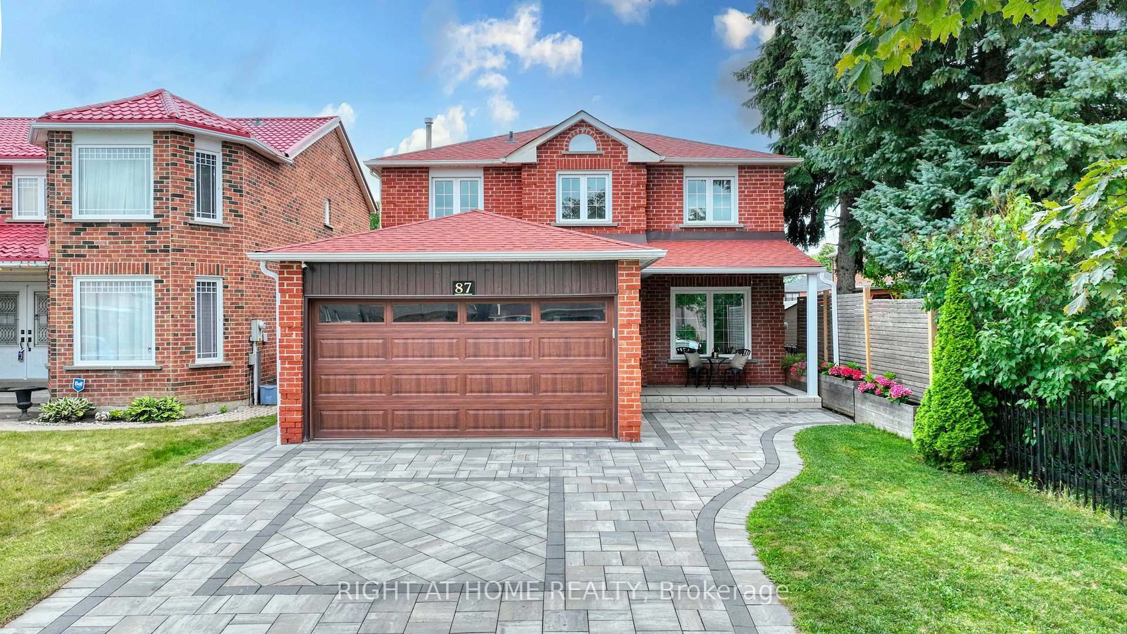 Home with brick exterior material, street for 87 Tideswell Blvd, Toronto Ontario M1B 4X9