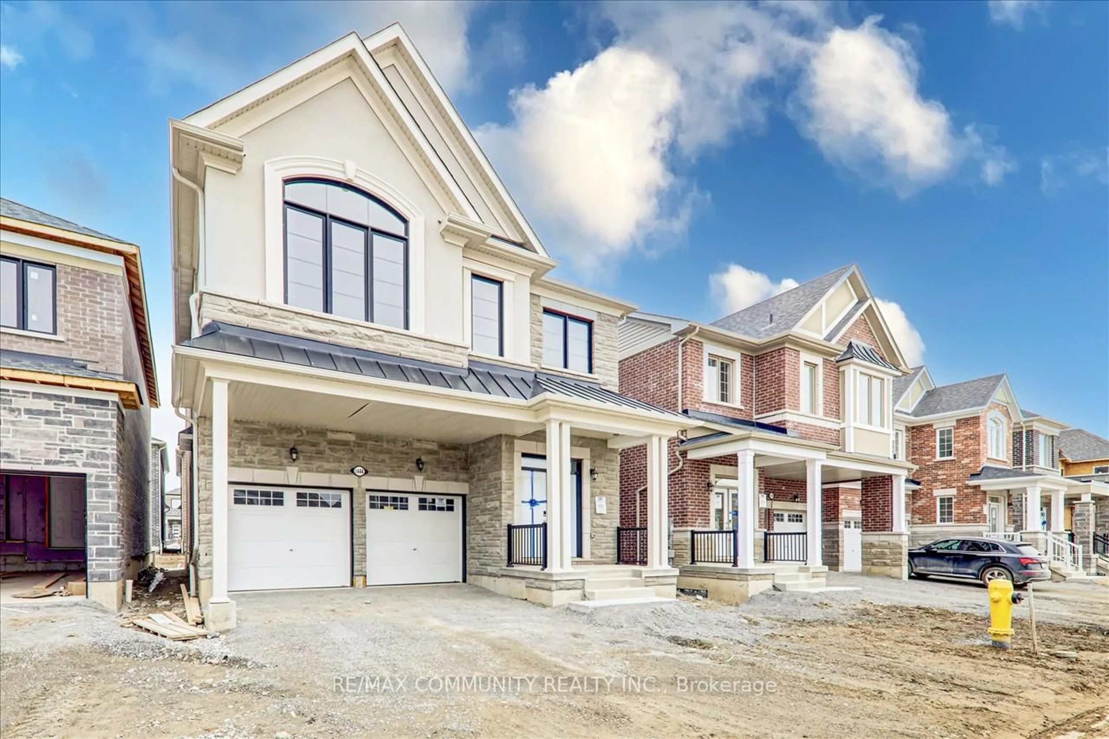 Home with brick exterior material, street for 1444 Mourning Dove Lane, Pickering Ontario L1X 0N8