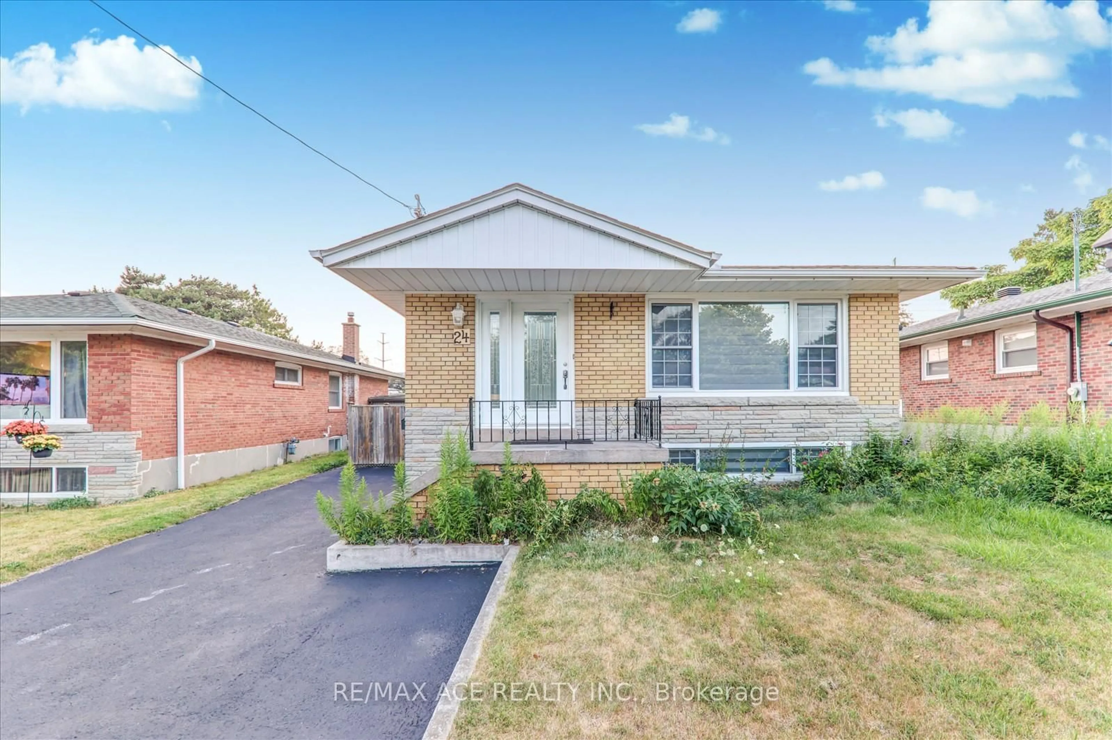 Home with brick exterior material, street for 24 Wantanopa Cres, Toronto Ontario M1H 2B3