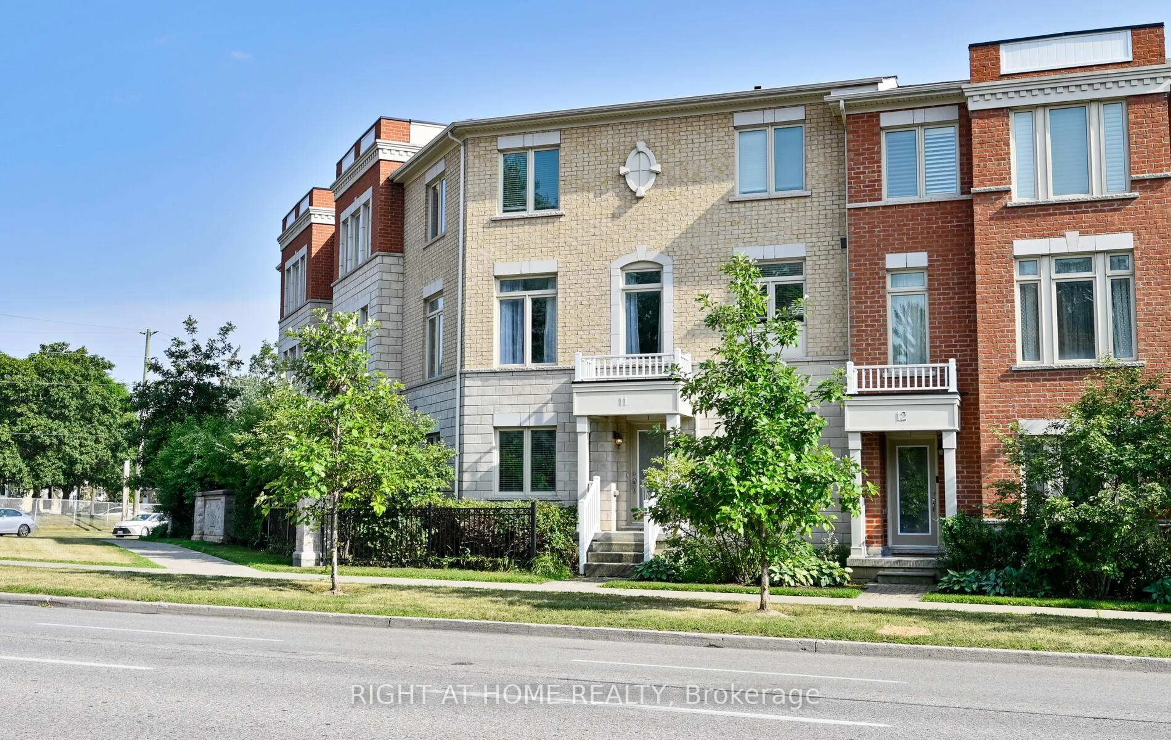 Home with brick exterior material, street for 1299 Glenanna Rd #11, Pickering Ontario L1V 3B7