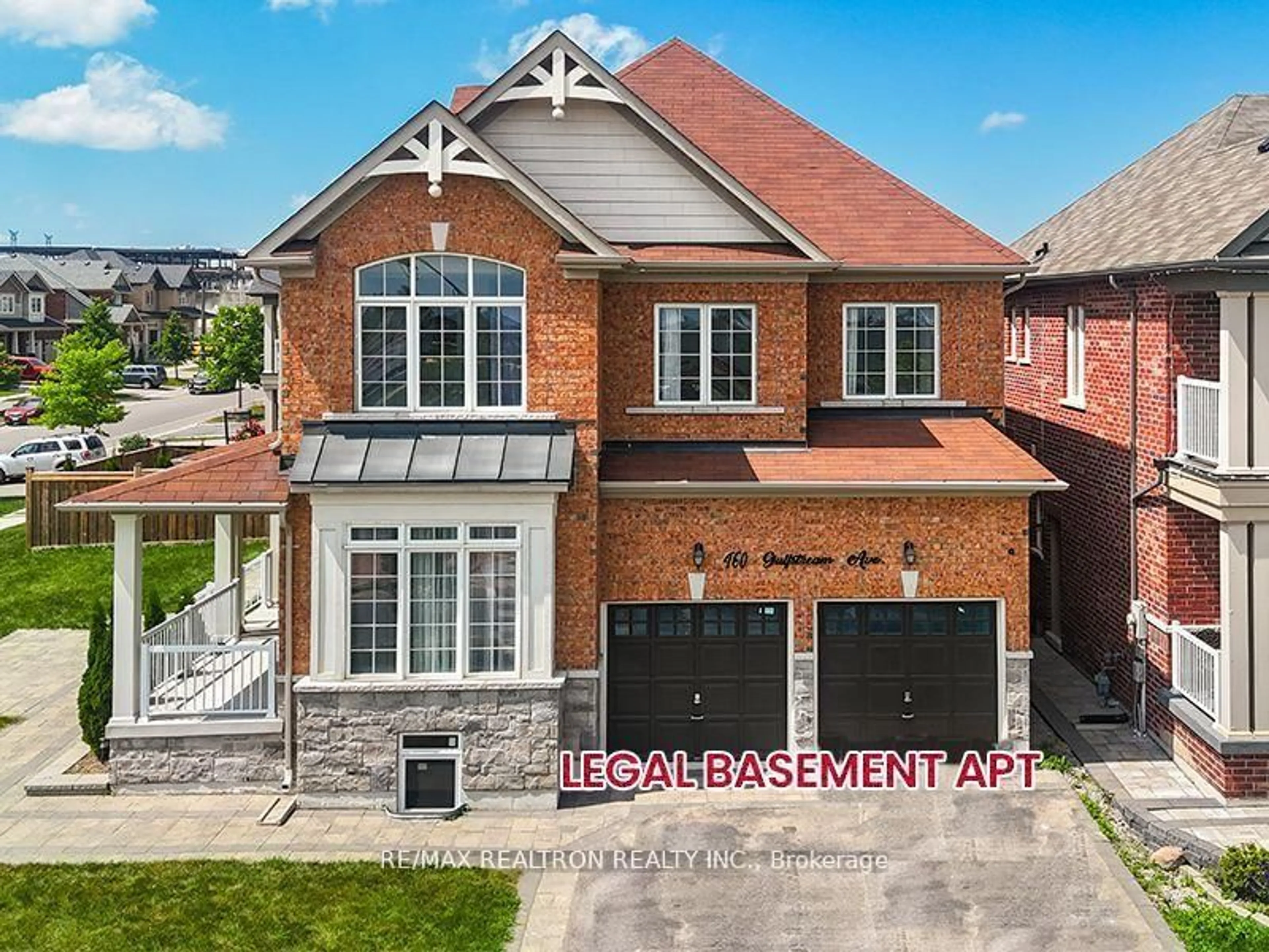 Home with brick exterior material, street for 460 Gulfstream Ave, Oshawa Ontario L1H 7K4
