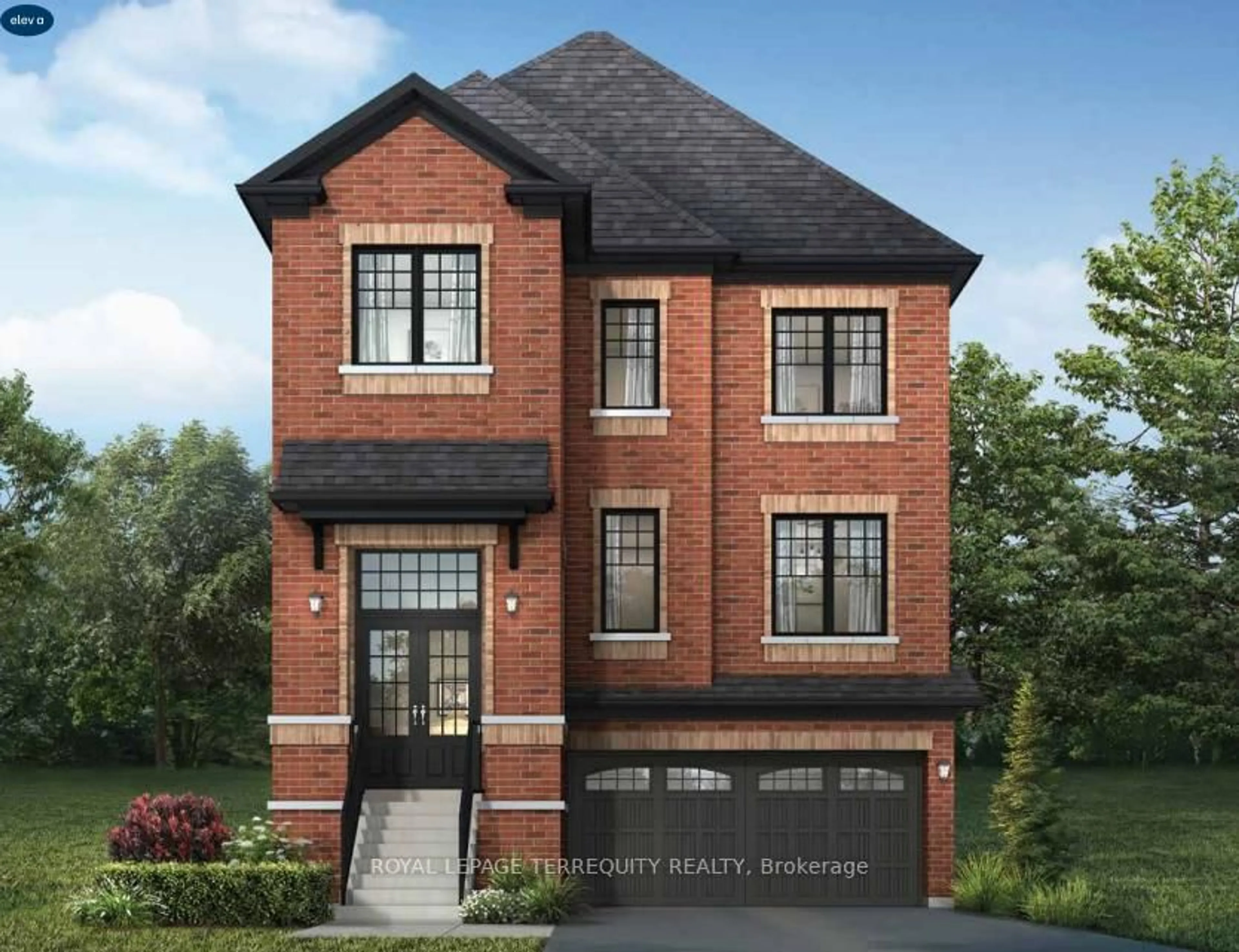 Home with brick exterior material, street for 1224 Talisman Manr, Pickering Ontario L1X 0R9