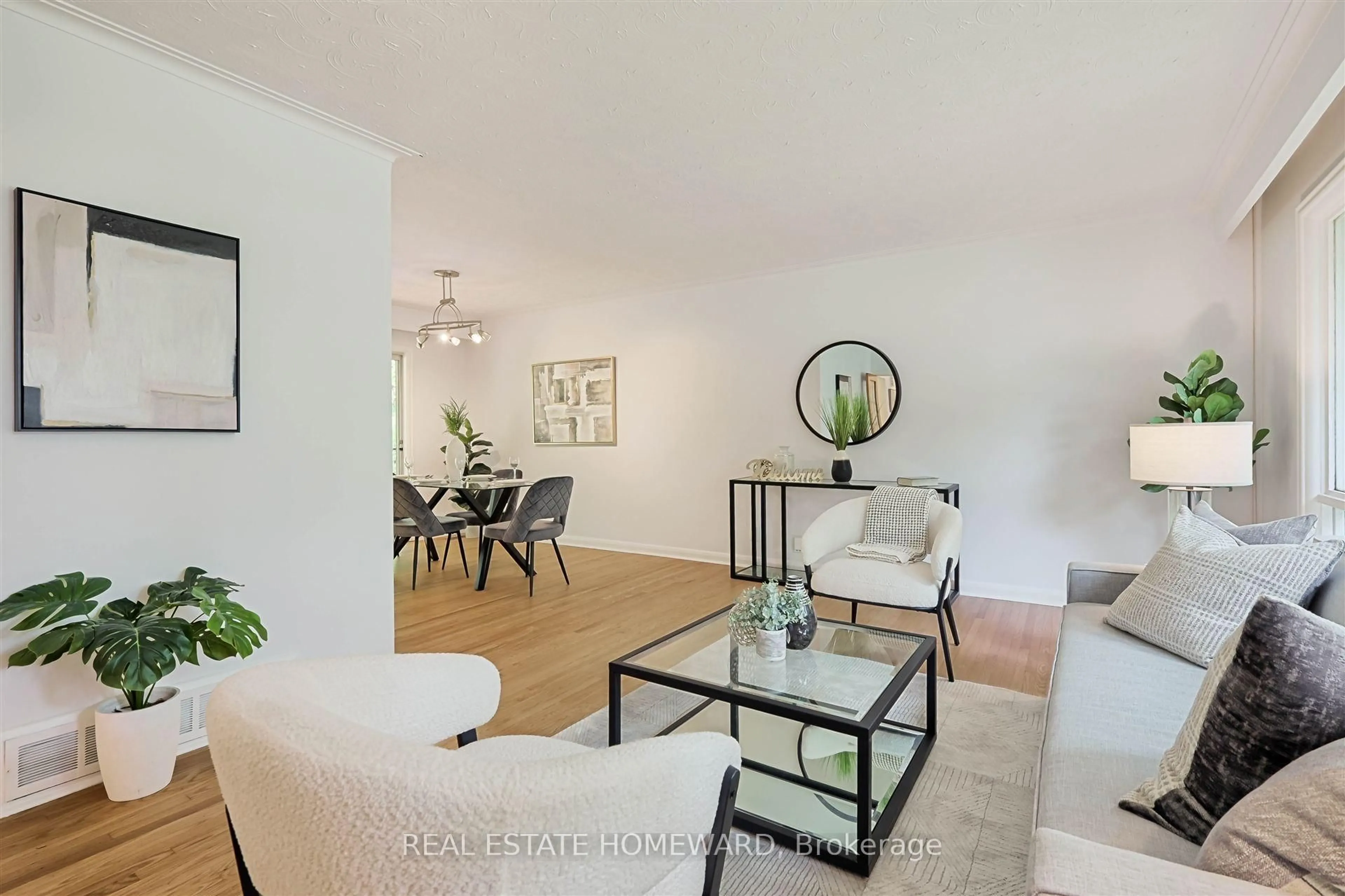 Living room with furniture, unknown for 8 Burnview Cres, Toronto Ontario M1H 1B5