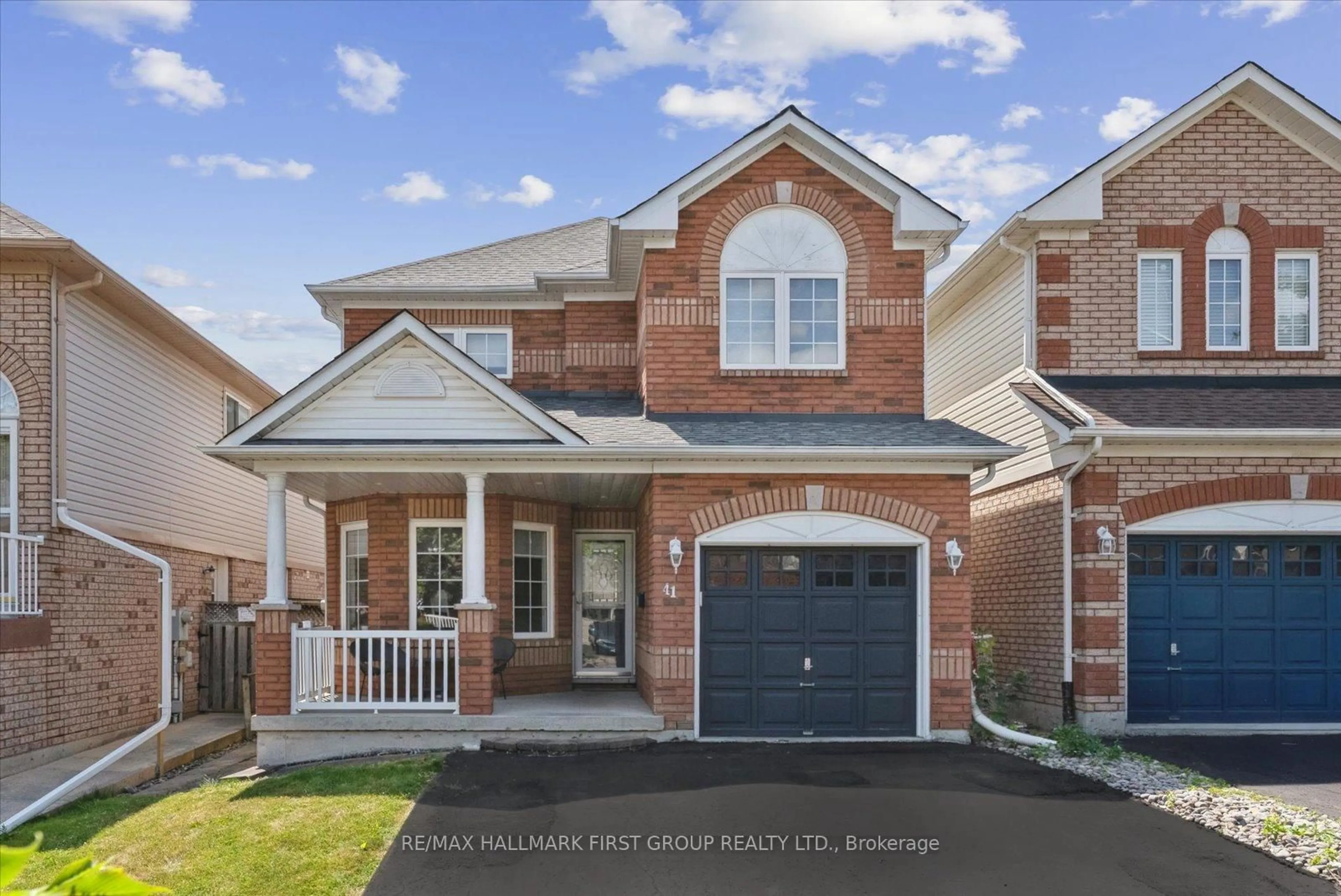 Home with brick exterior material, street for 41 Marchwood Cres, Clarington Ontario L1C 5K5