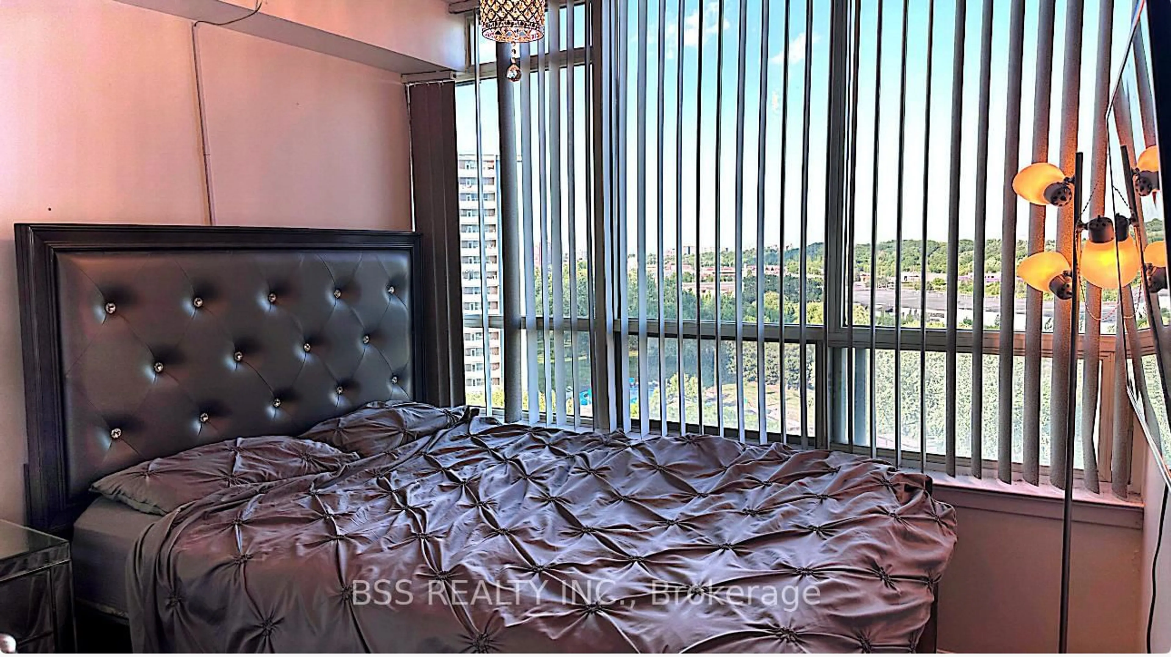 Bedroom with bed, unknown for 5 Greystone Walk Dr #1208, Toronto Ontario M1K 5J5