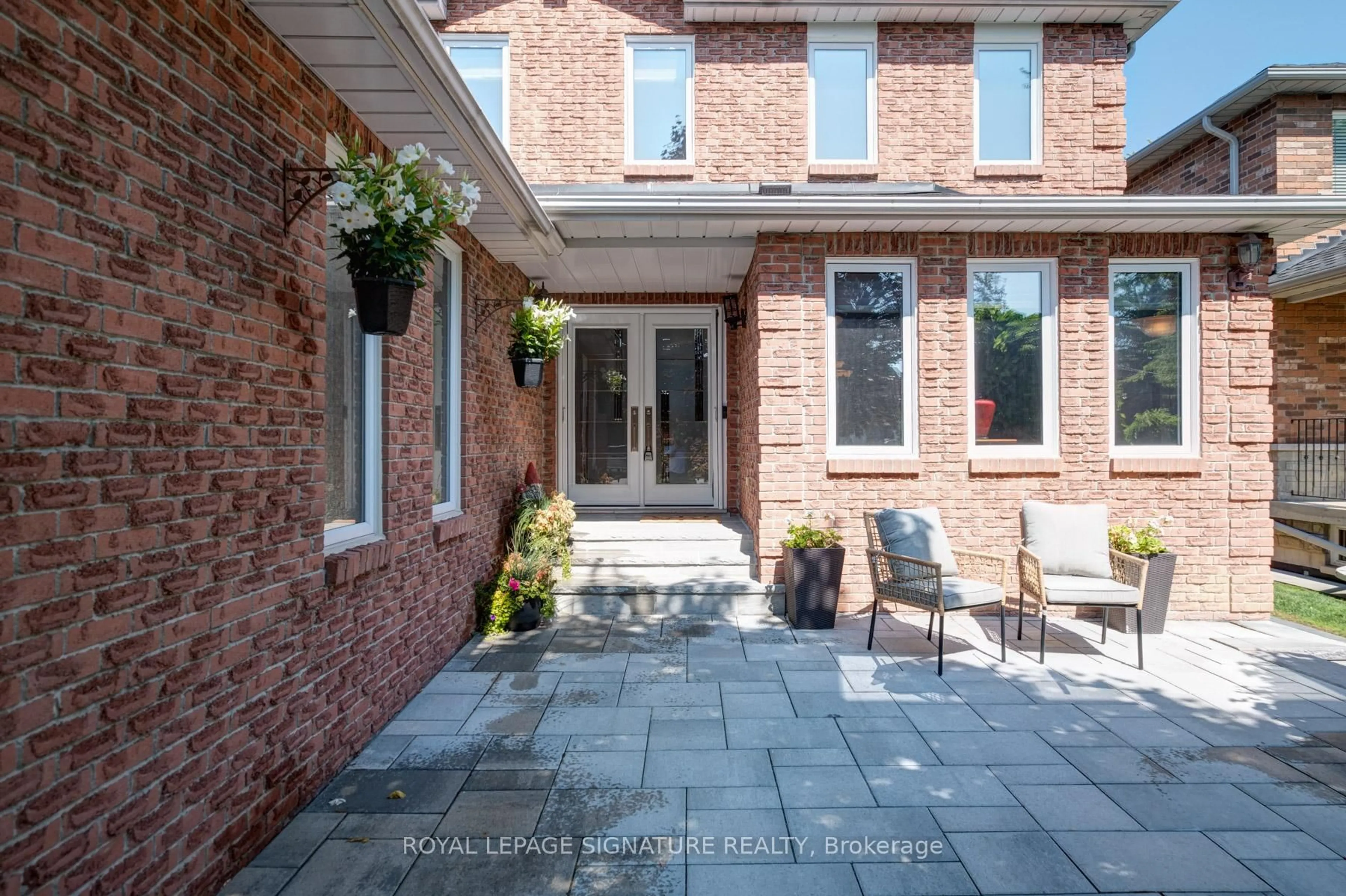 Home with brick exterior material, street for 1405 Rougemount Dr, Pickering Ontario L1V 1N2