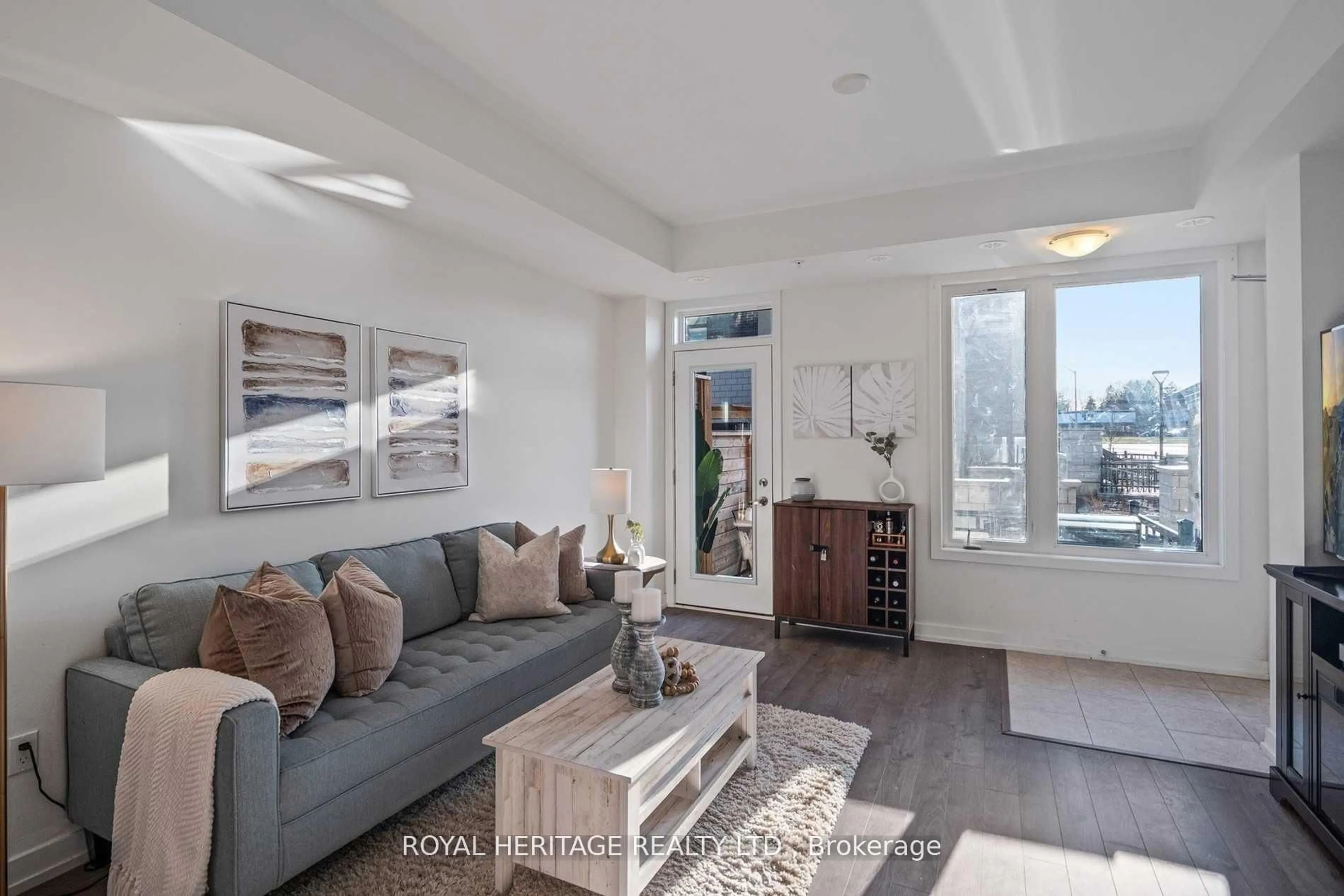 Living room with furniture, unknown for 1555 Kingston Rd #103, Pickering Ontario L1V 0E9