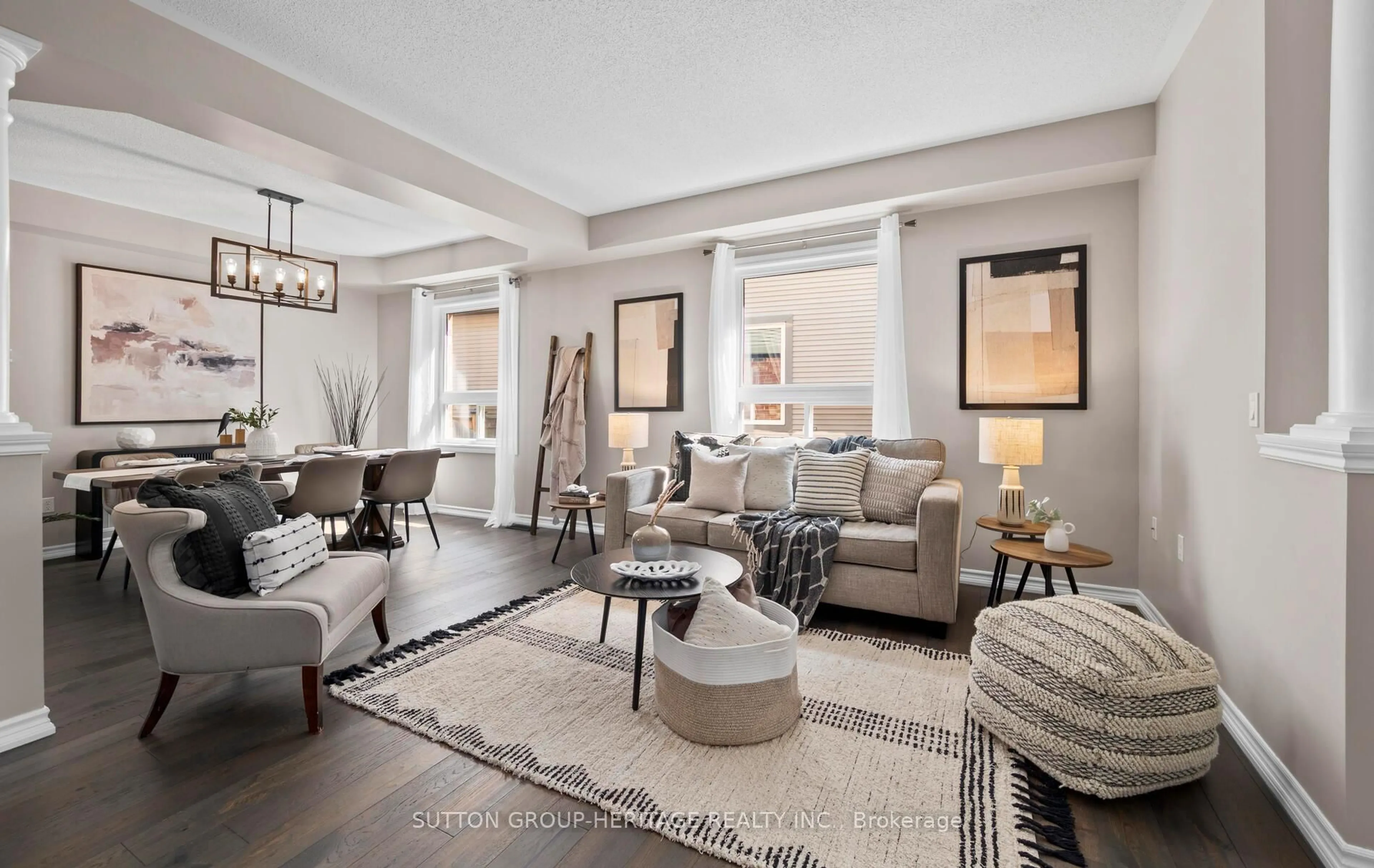 Living room with furniture, unknown for 198 Honeyman Dr, Clarington Ontario L1C 0J3