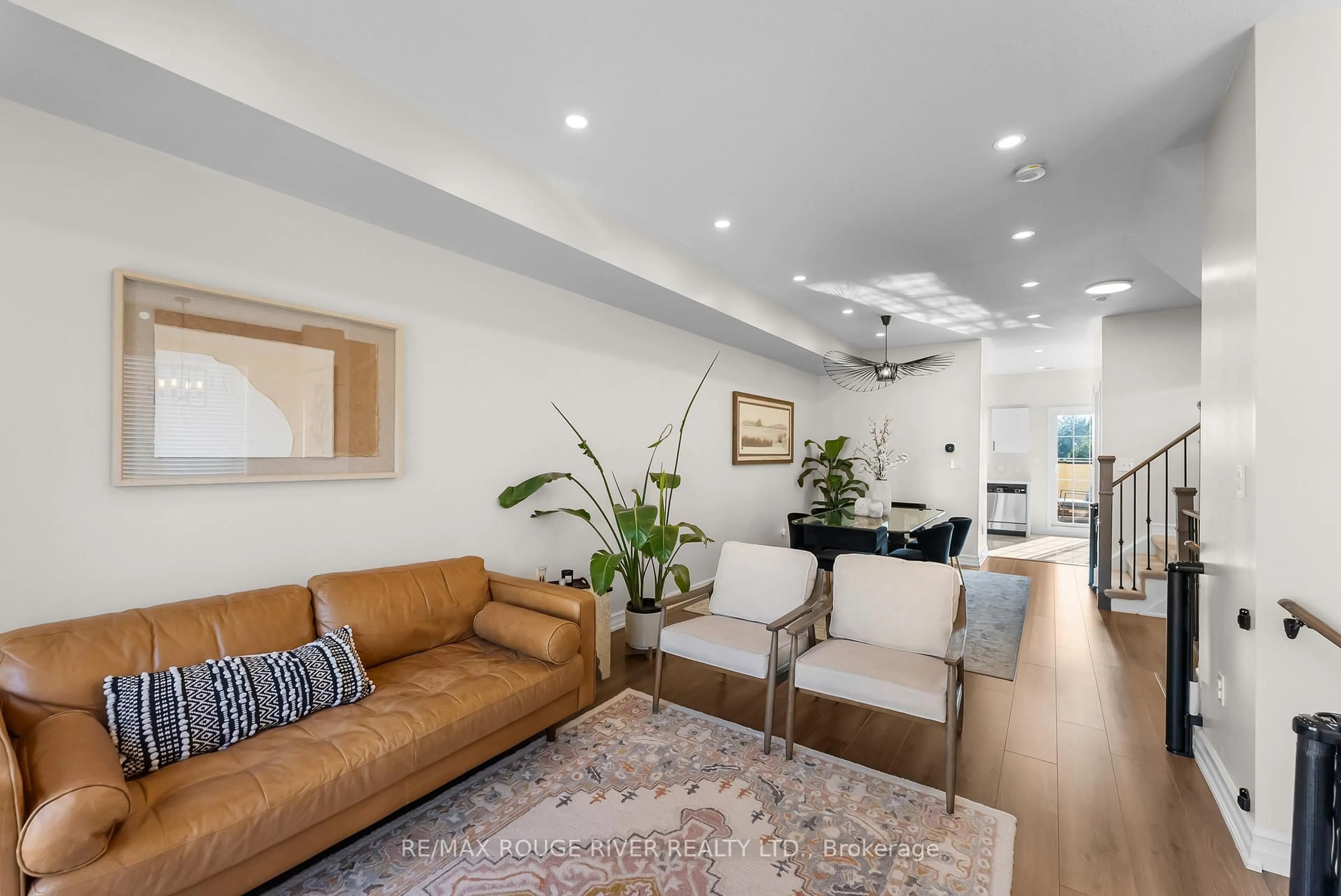 Living room with furniture, unknown for 1250 St Martins Dr #1, Pickering Ontario L1W 0A2