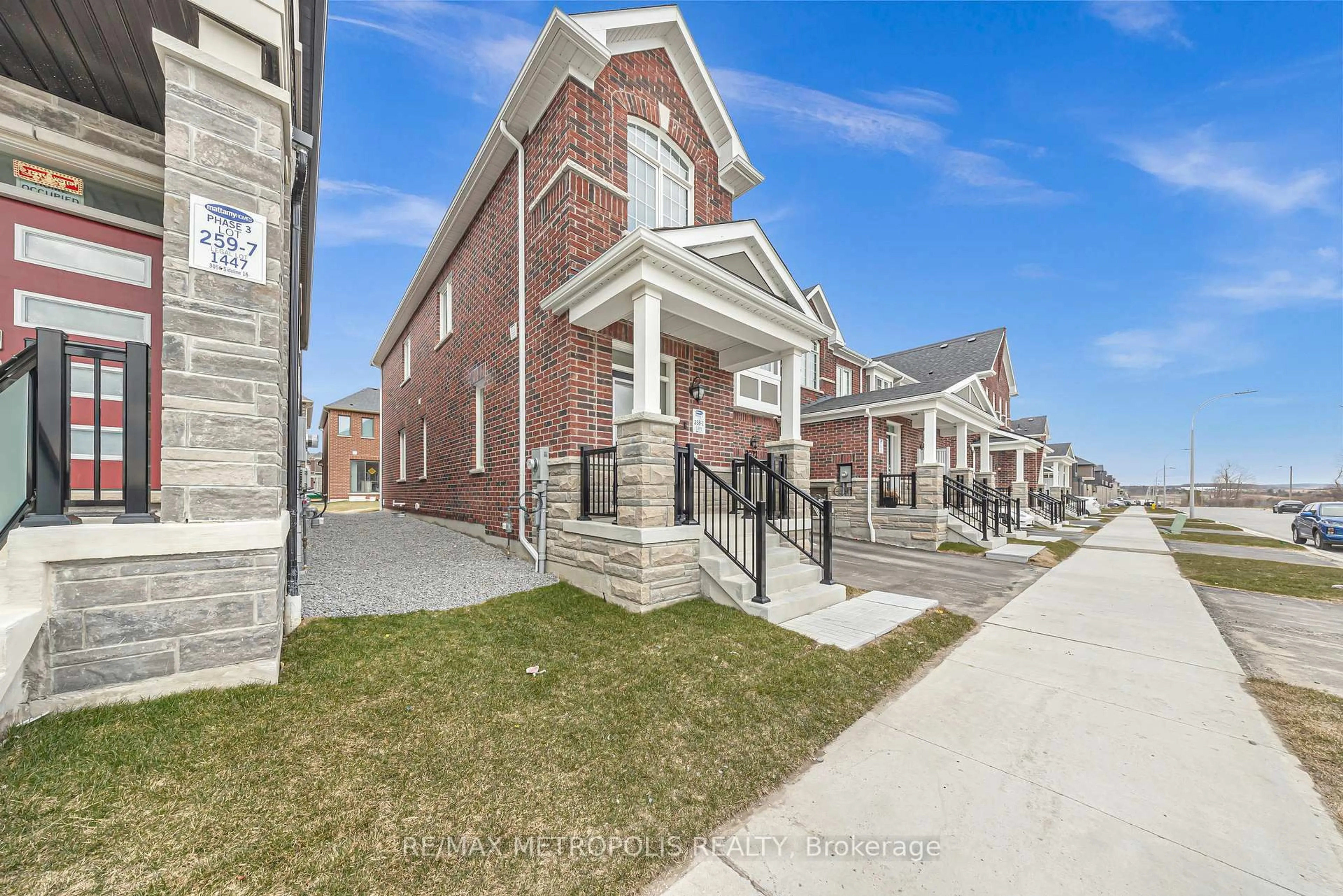 Home with brick exterior material, street for 3070 Sideline 16, Pickering Ontario L1Y 0B5