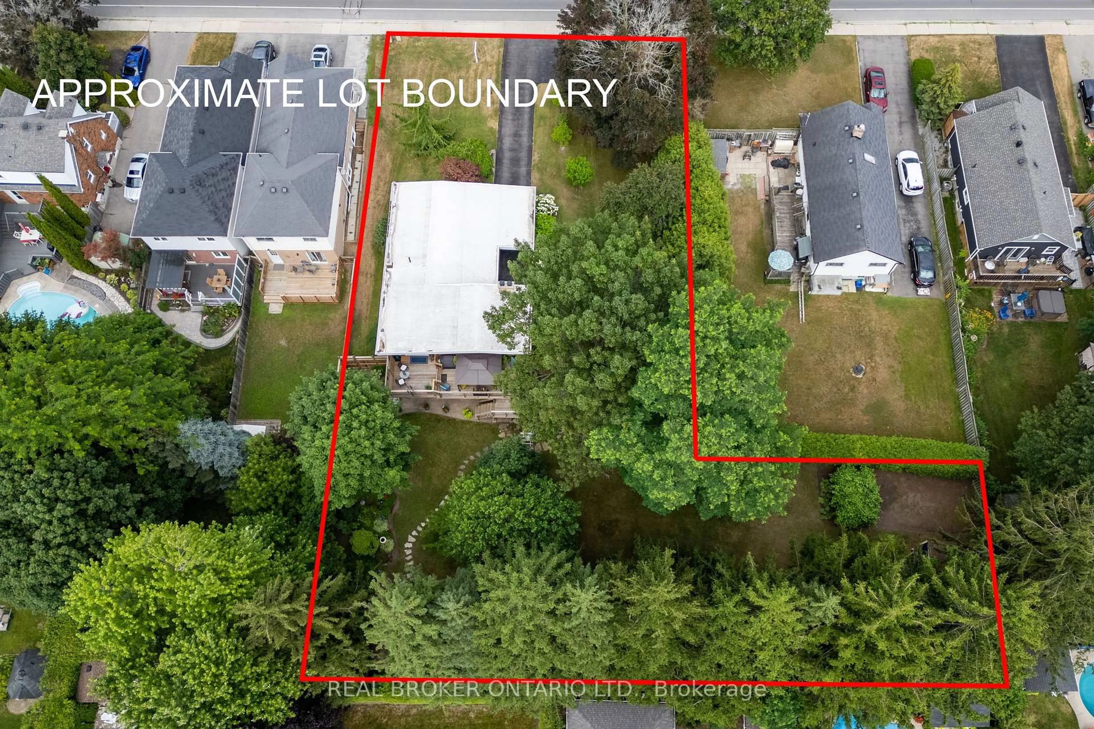 A pic from outside/outdoor area/front of a property/back of a property/a pic from drone, street for 2640 Prestonvale Rd, Clarington Ontario L1E 2R9