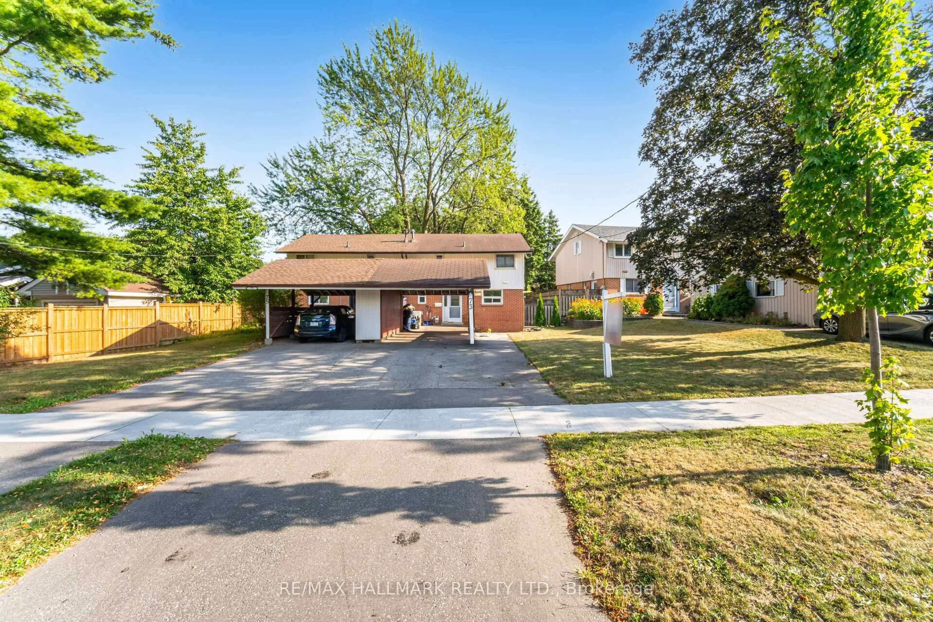 Home with brick exterior material, street for 73 Dogwood Cres, Toronto Ontario M1P 3N5