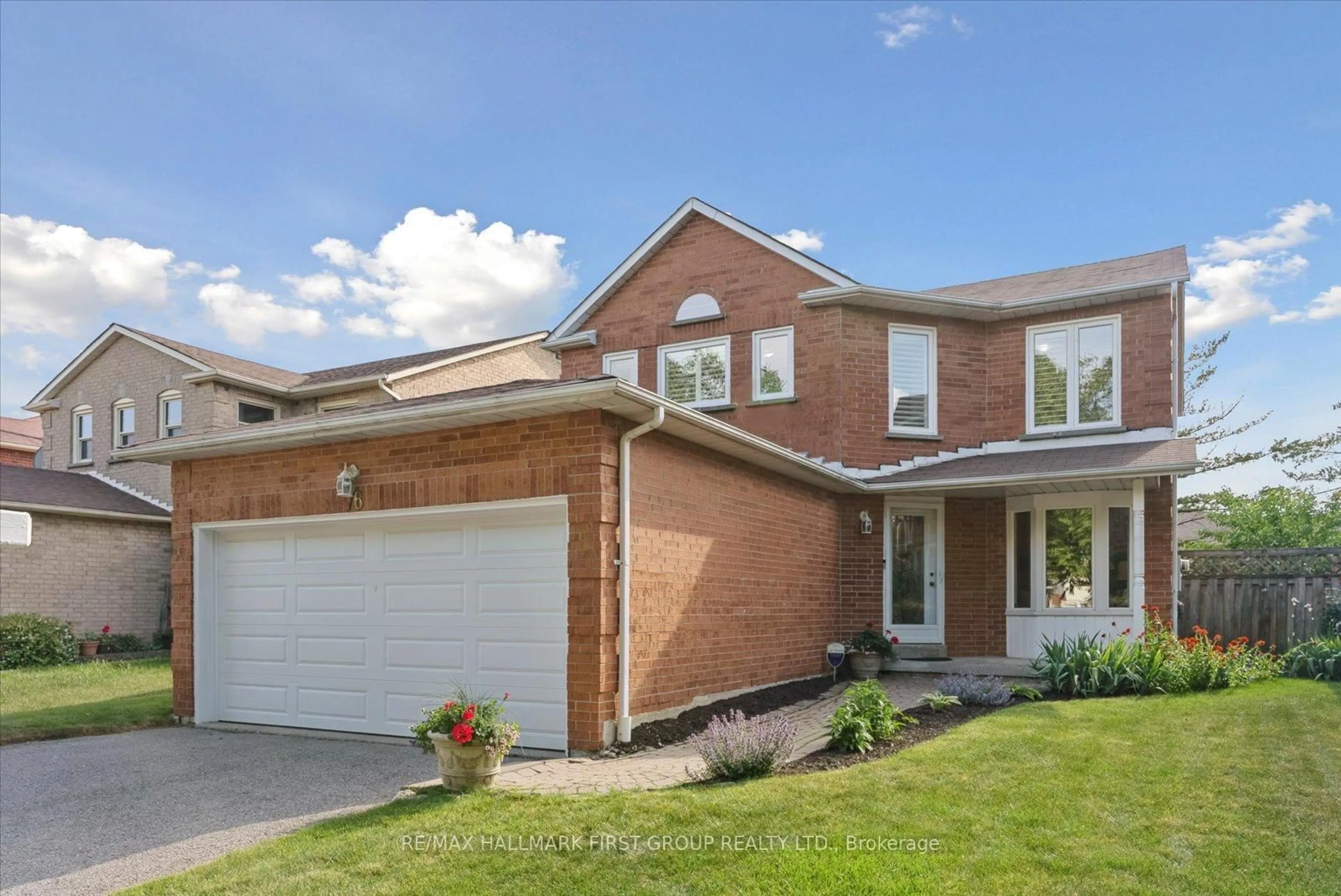 Home with brick exterior material, street for 76 Pembry Dr, Ajax Ontario L1S 6N9