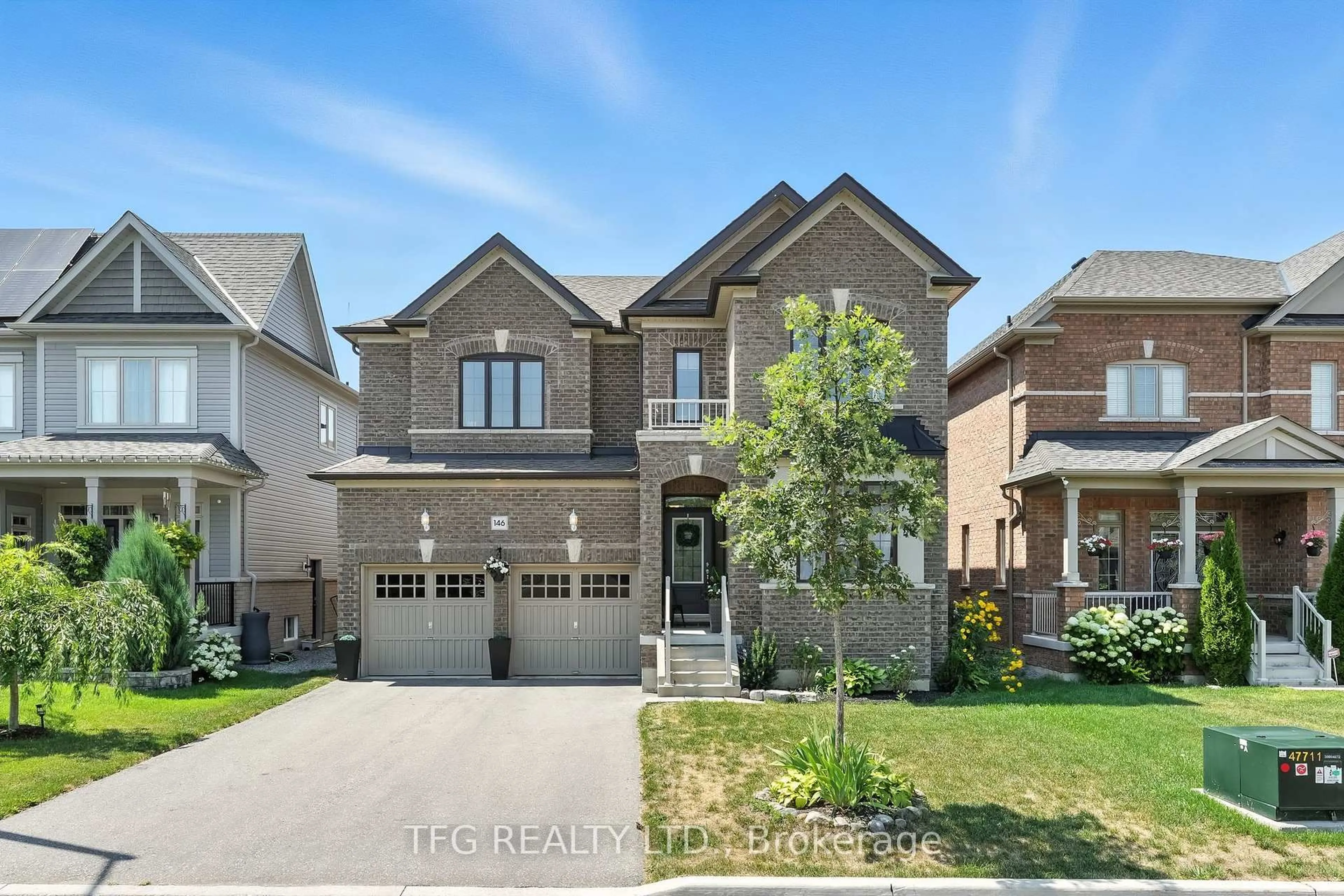 Home with brick exterior material, street for 146 Crombie St, Clarington Ontario L1C 3K2