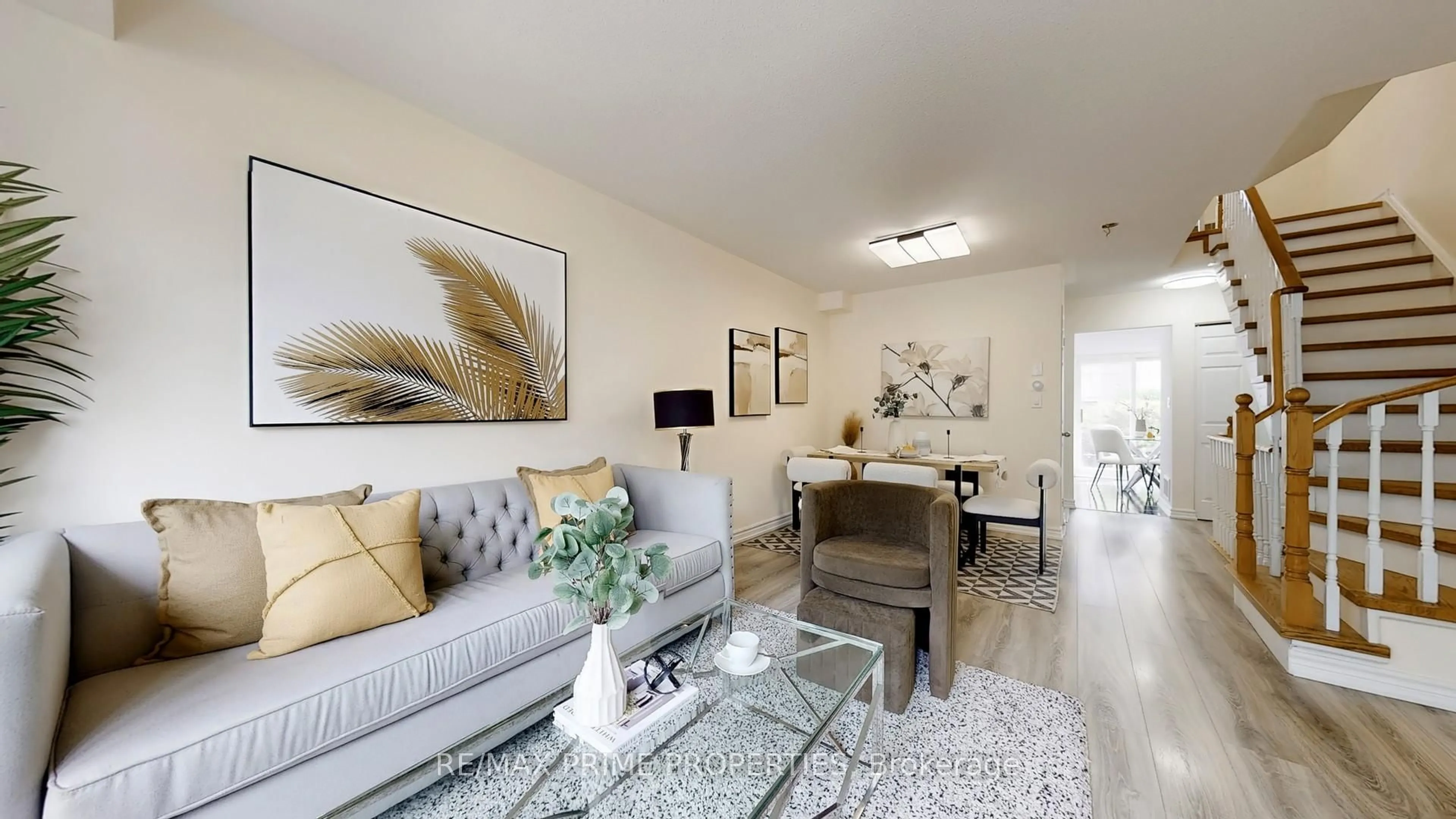 Living room with furniture, unknown for 19 Rosebank Dr #205, Toronto Ontario M1B 5Z2