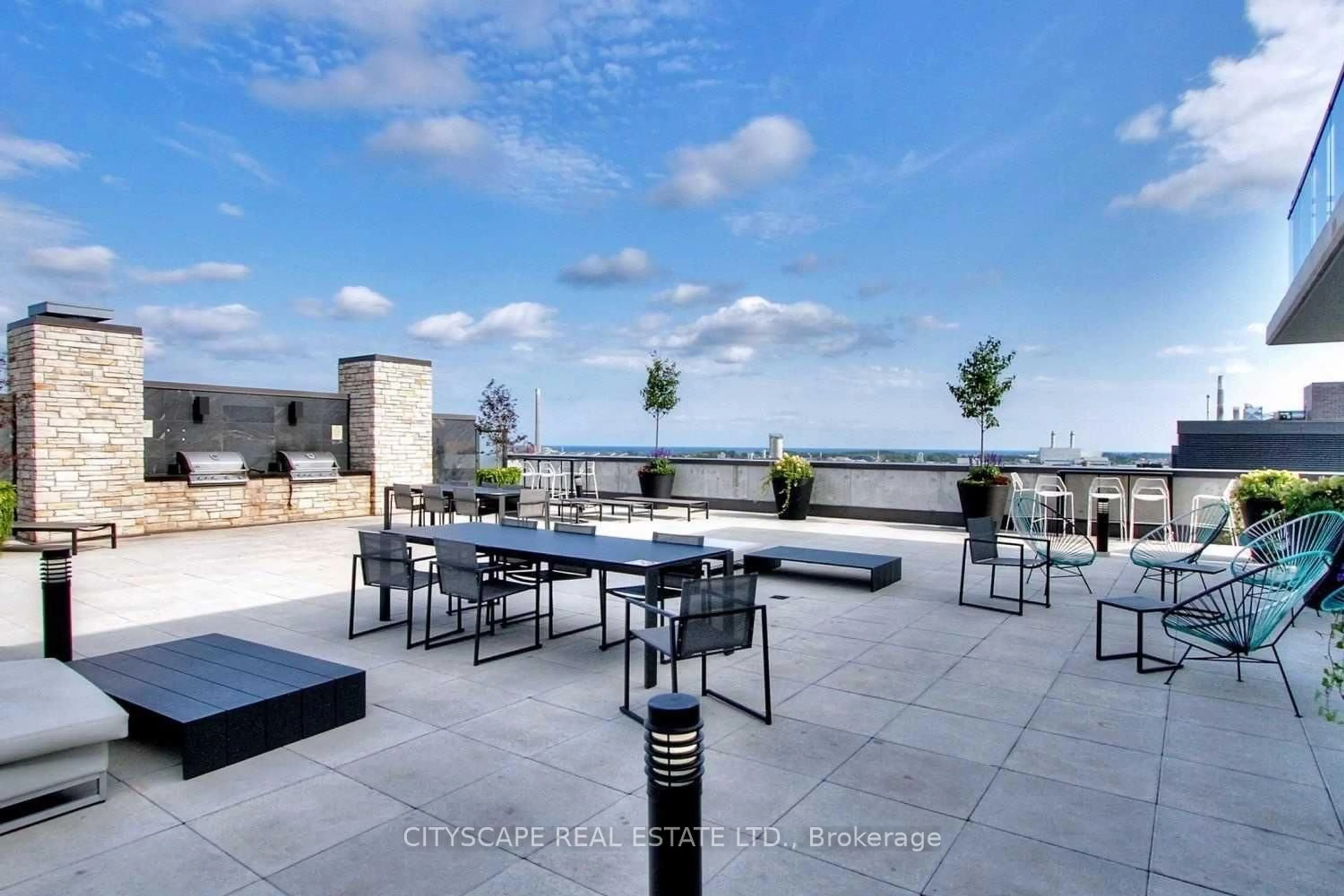 Patio, water/lake/river/ocean view for 1190 Dundas St #220, Toronto Ontario M4M 0C5