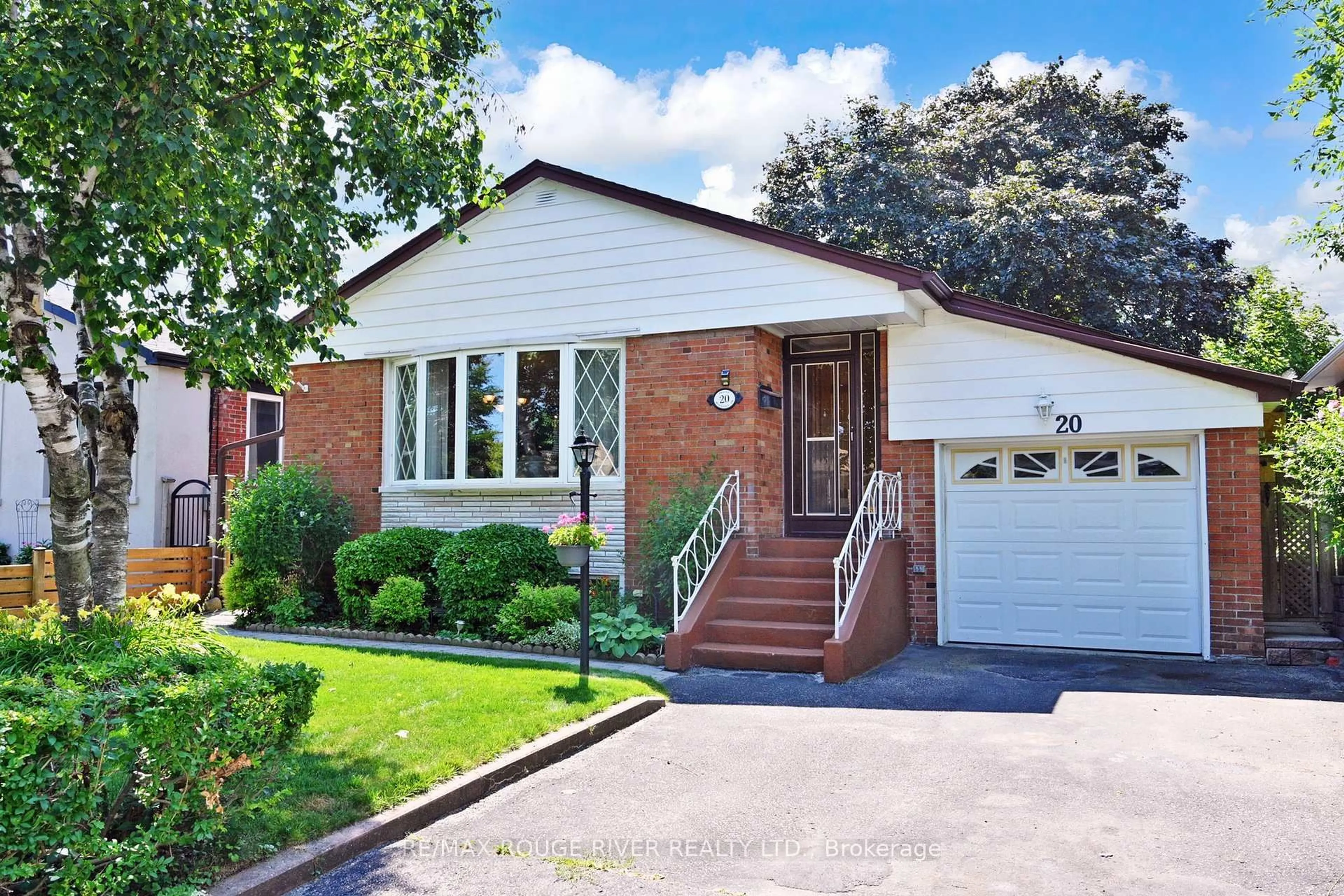 Home with brick exterior material, street for 20 Montvale Dr, Toronto Ontario M1M 3E6