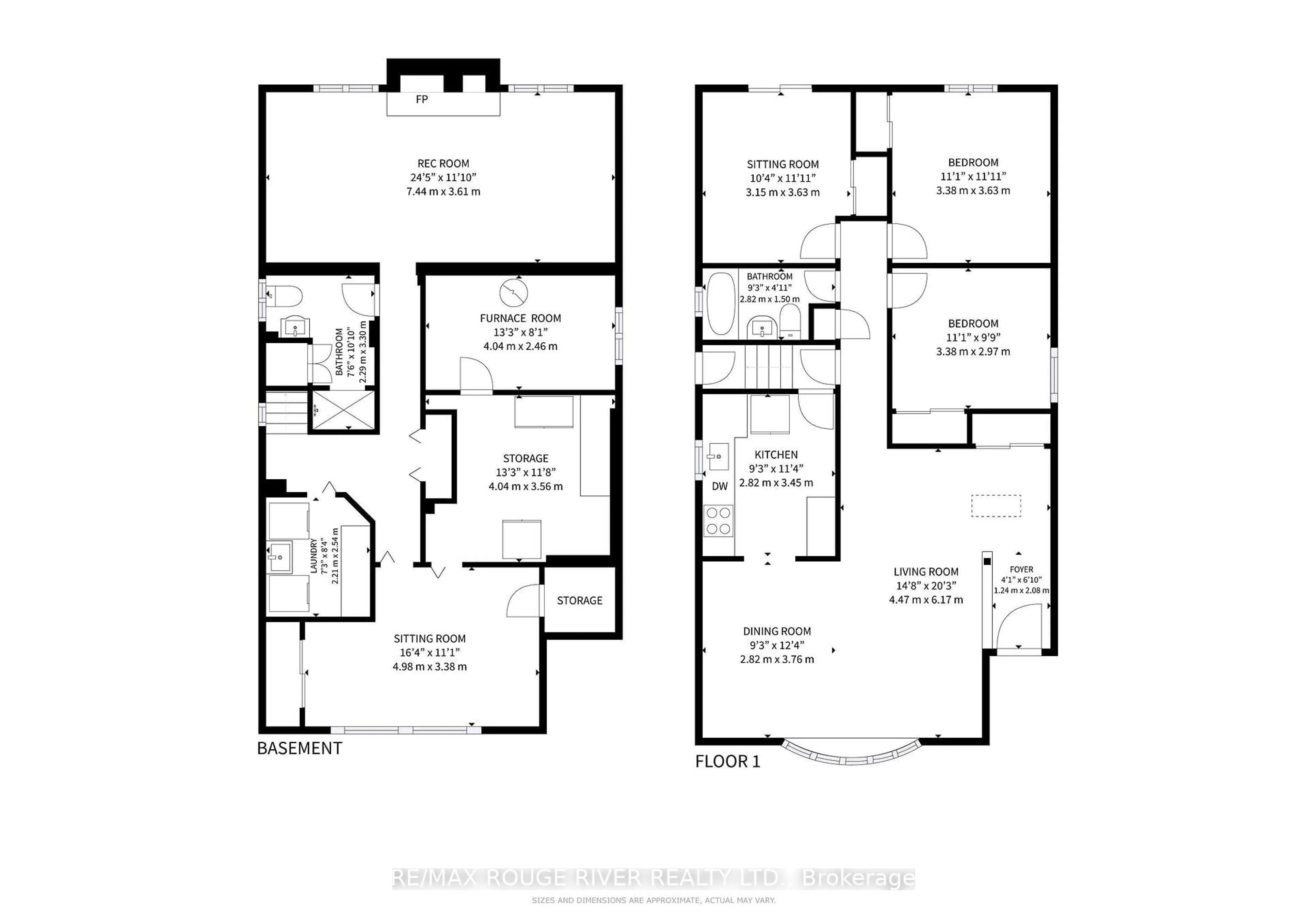 Floor plan for 20 Montvale Dr, Toronto Ontario M1M 3E6
