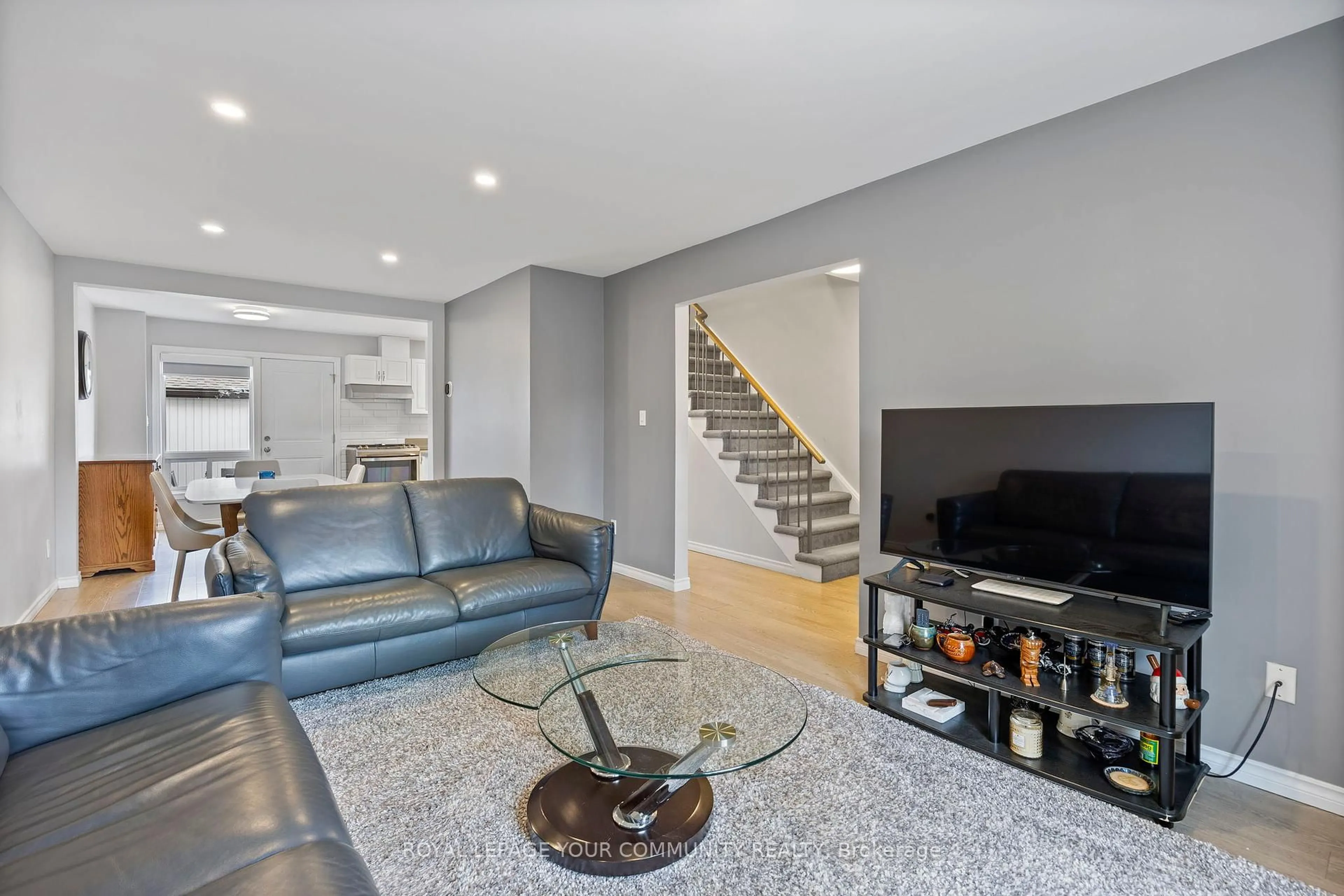 Living room with furniture, unknown for 16 Patience Lane, Ajax Ontario L1S 3E4
