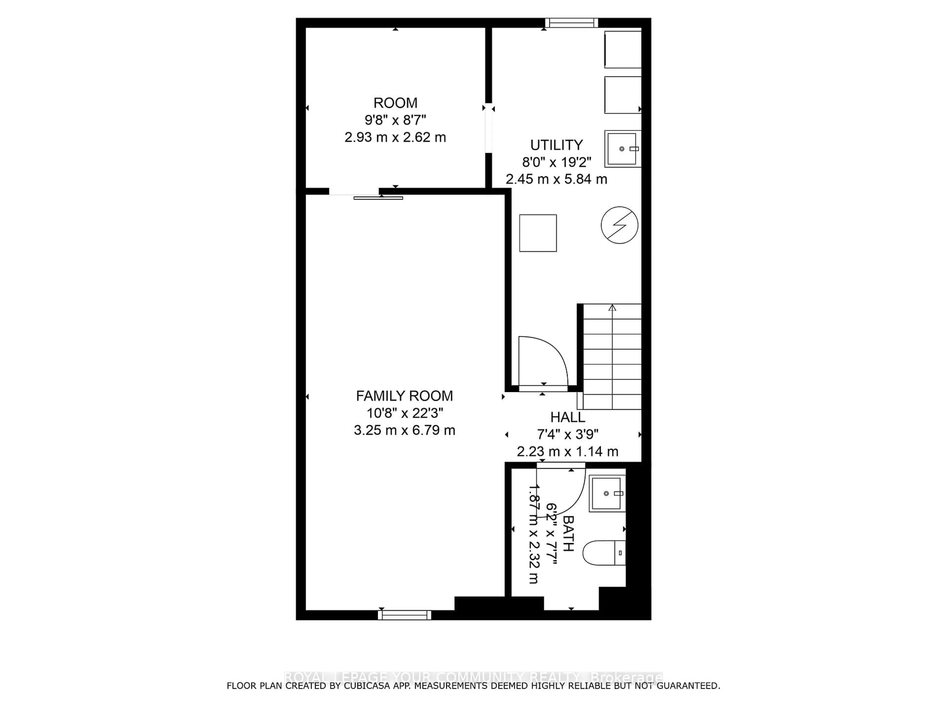 Floor plan for 16 Patience Lane, Ajax Ontario L1S 3E4