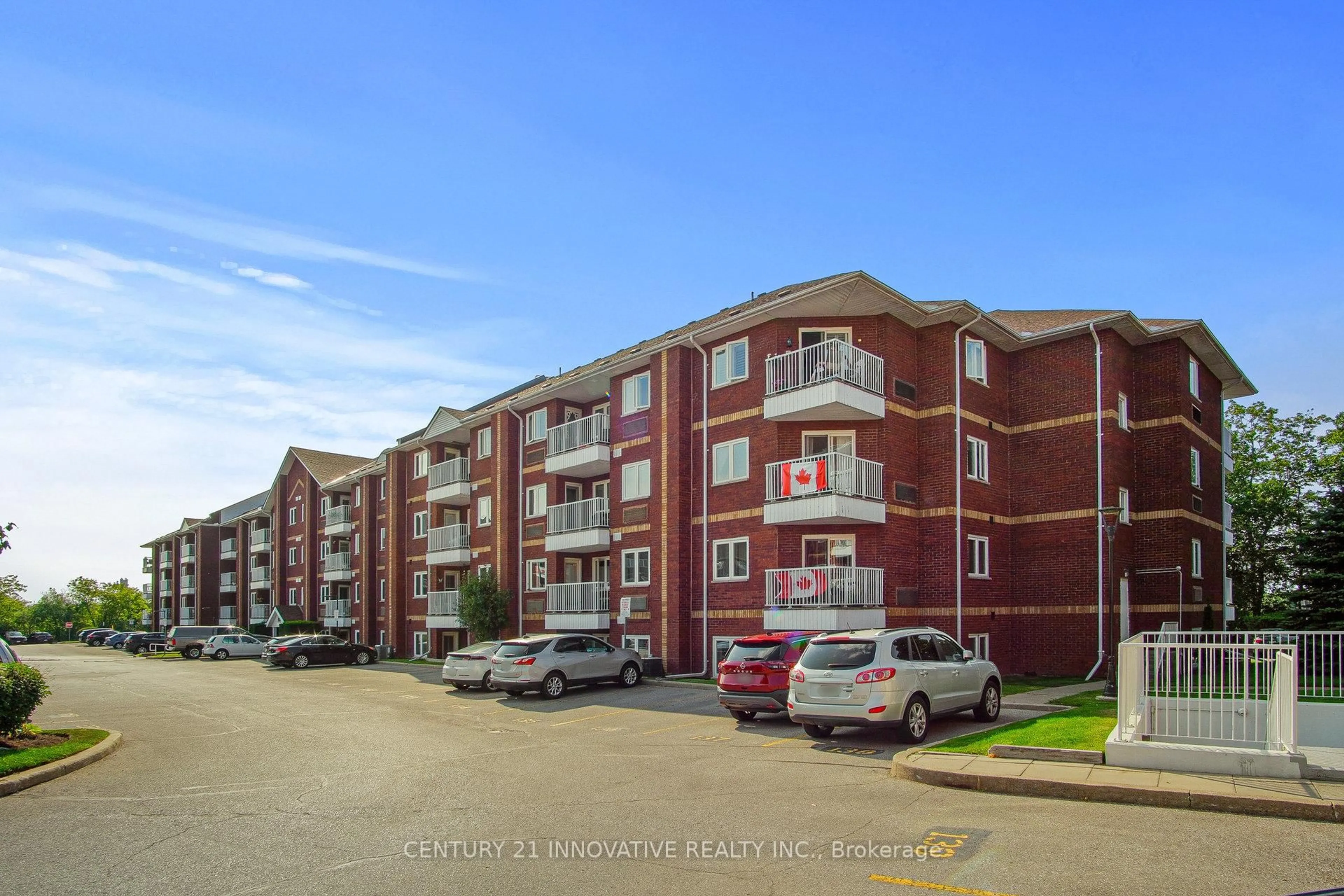 A pic from outside/outdoor area/front of a property/back of a property/a pic from drone, street for 193 Lake Drive Way #206, Ajax Ontario L1S 7H8