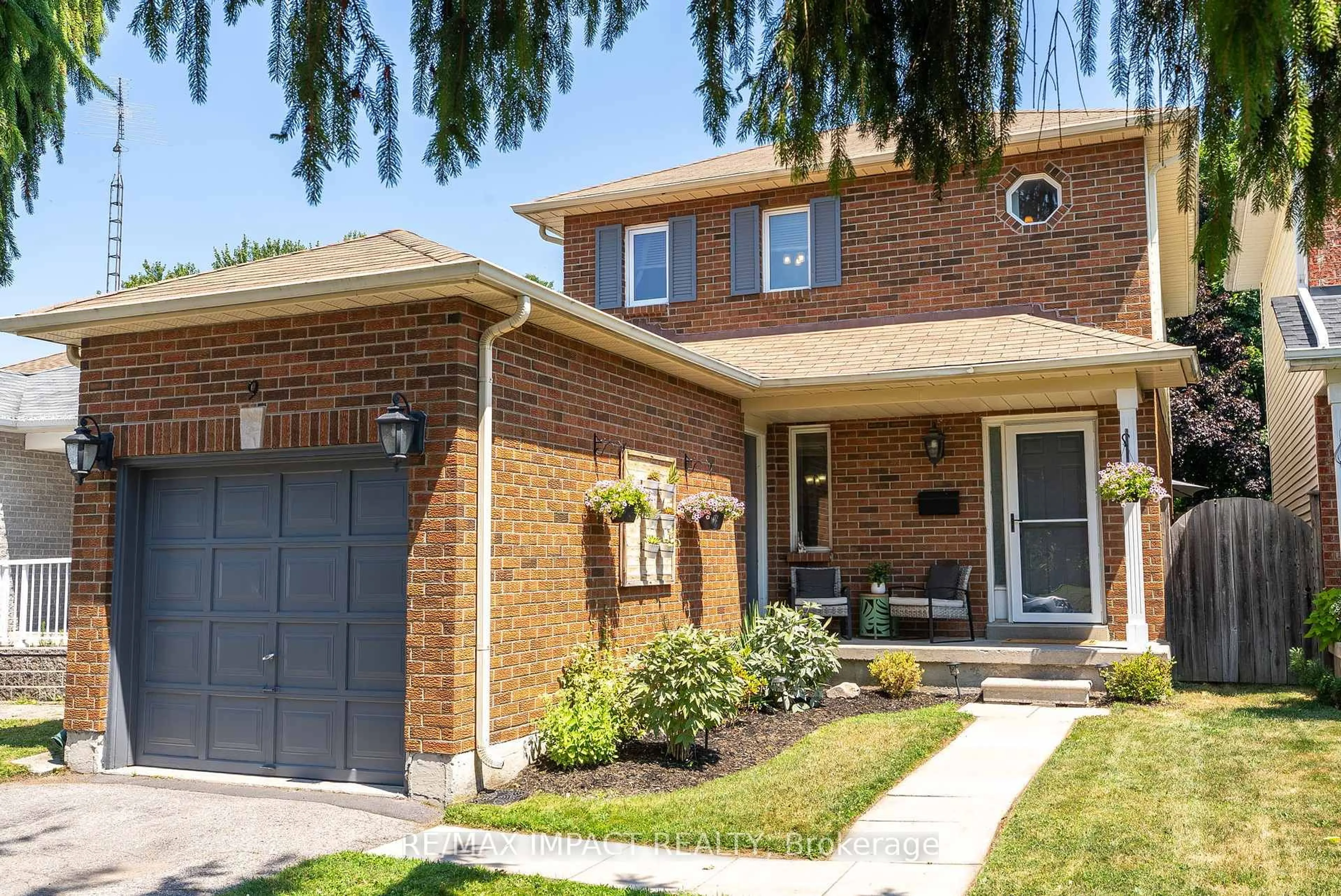Home with brick exterior material, street for 9 Granville Dr, Clarington Ontario L1E 2G6